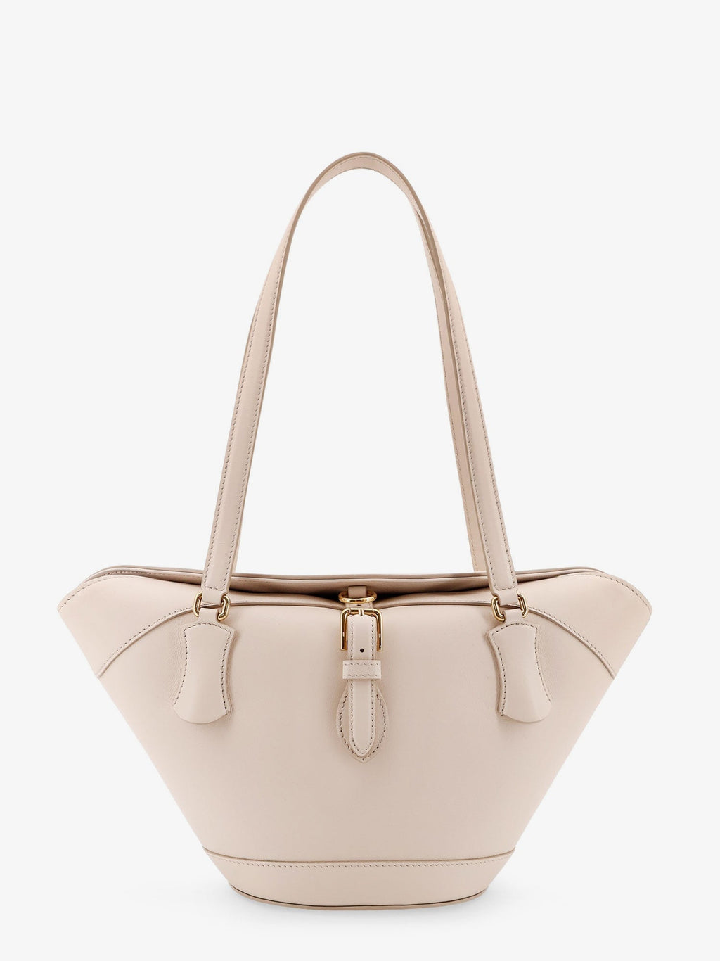 Dolce & Gabbana Women Coffa Capri Leather Shoulder Bag