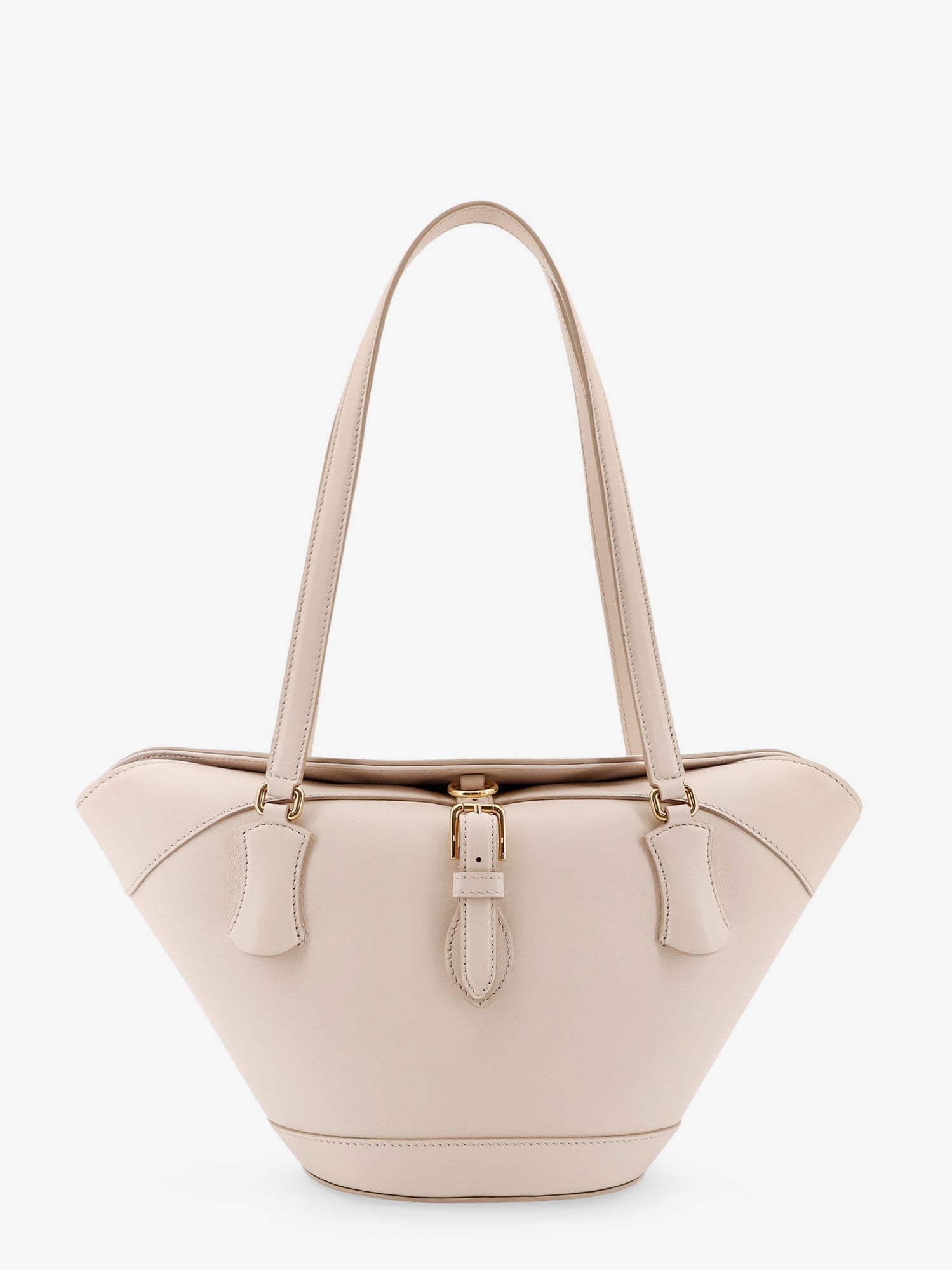 Dolce & Gabbana Women Coffa Capri Leather Shoulder Bag