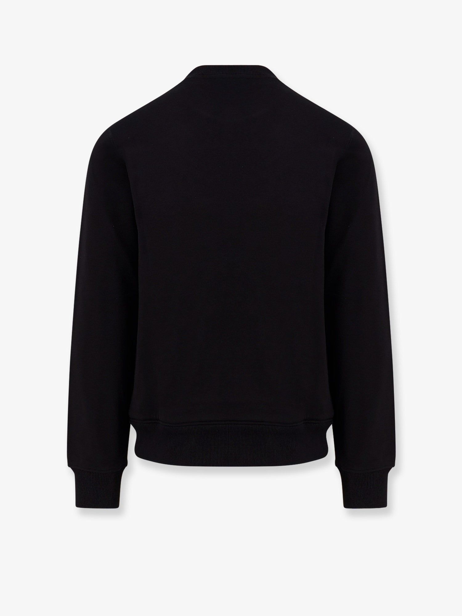 Dolce & Gabbana Men Cotton Sweatshirt With Logo Patch