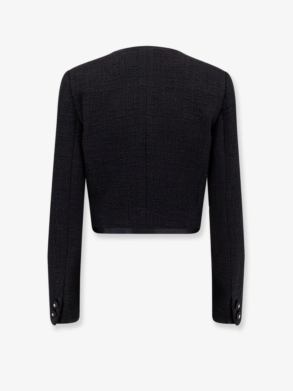 Dolce & Gabbana Women Cotton And Viscose Blazer With Animalier Print Lining