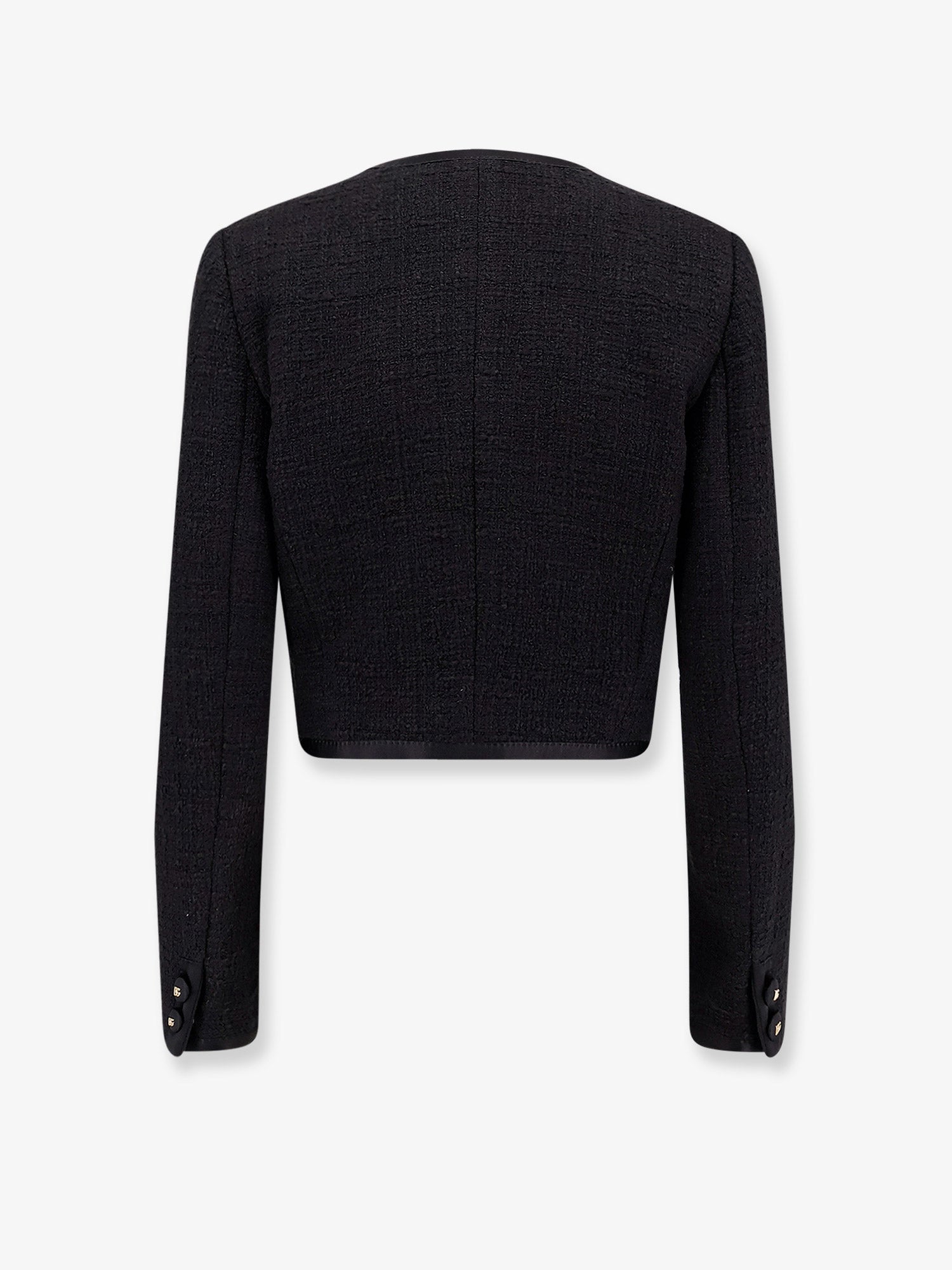 Dolce & Gabbana Women Cotton And Viscose Blazer With Animalier Print Lining