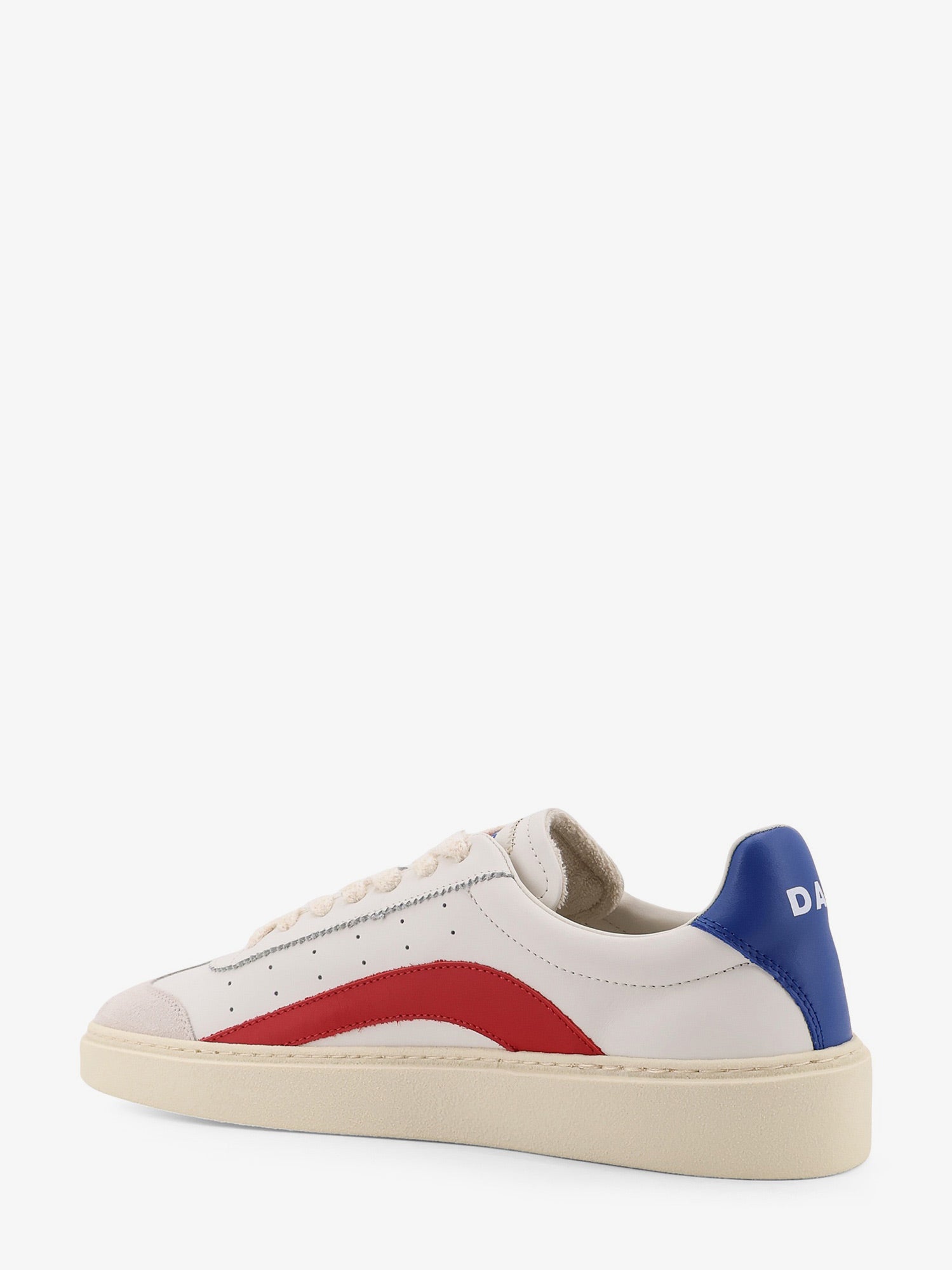 Dsquared2 Men Rider Leather Low-Top Sneakers