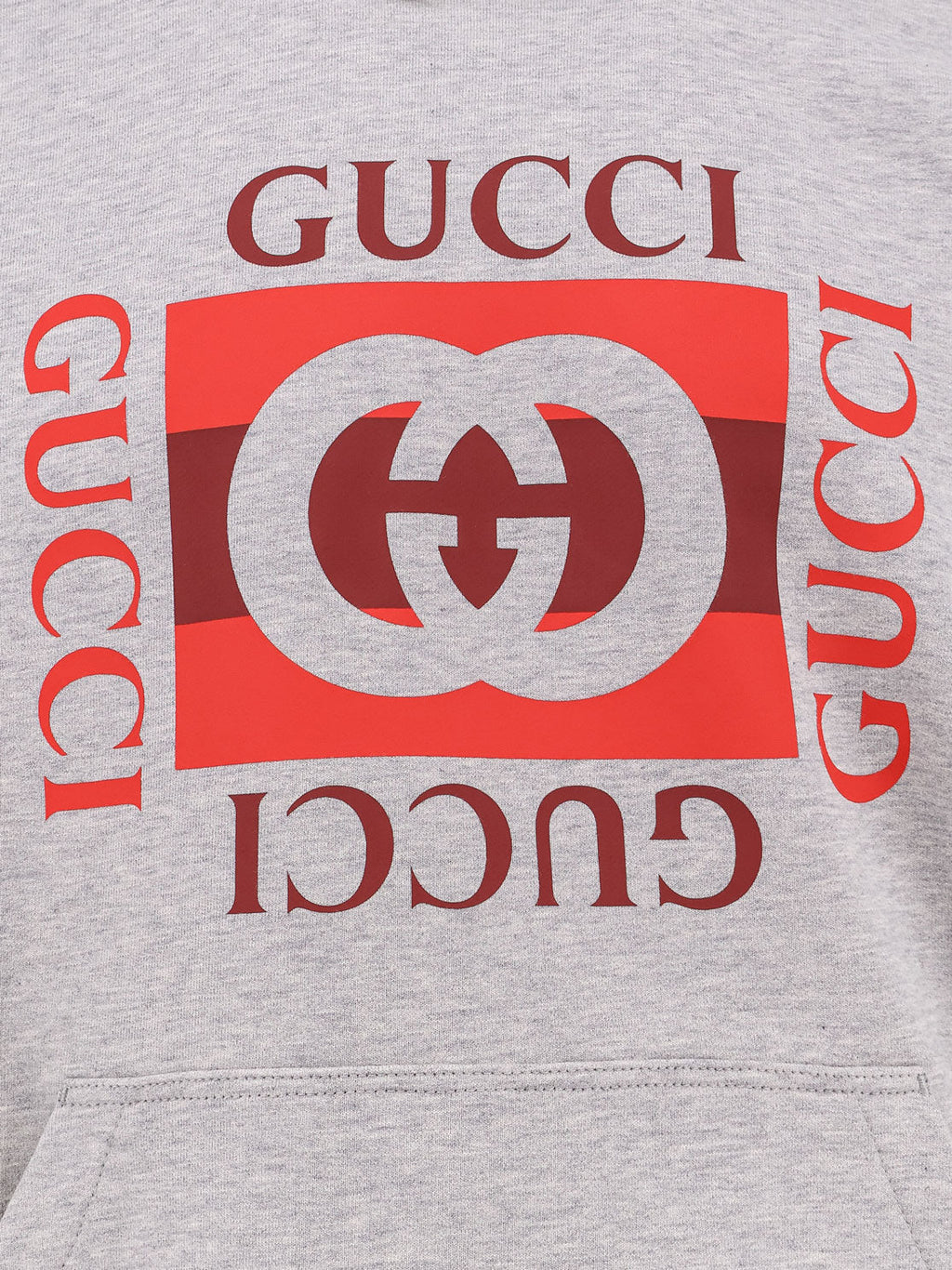 Gucci Men Cotton Hooded Sweatshirt
