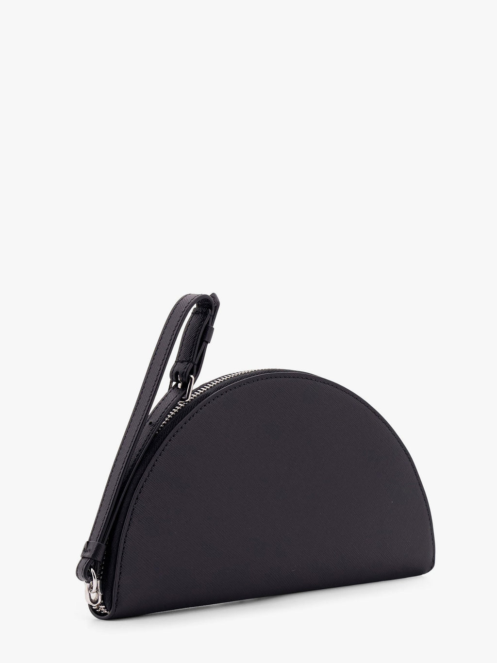 Maison Margiela Men Leather Pochette With Iconic Four Stitched Detail