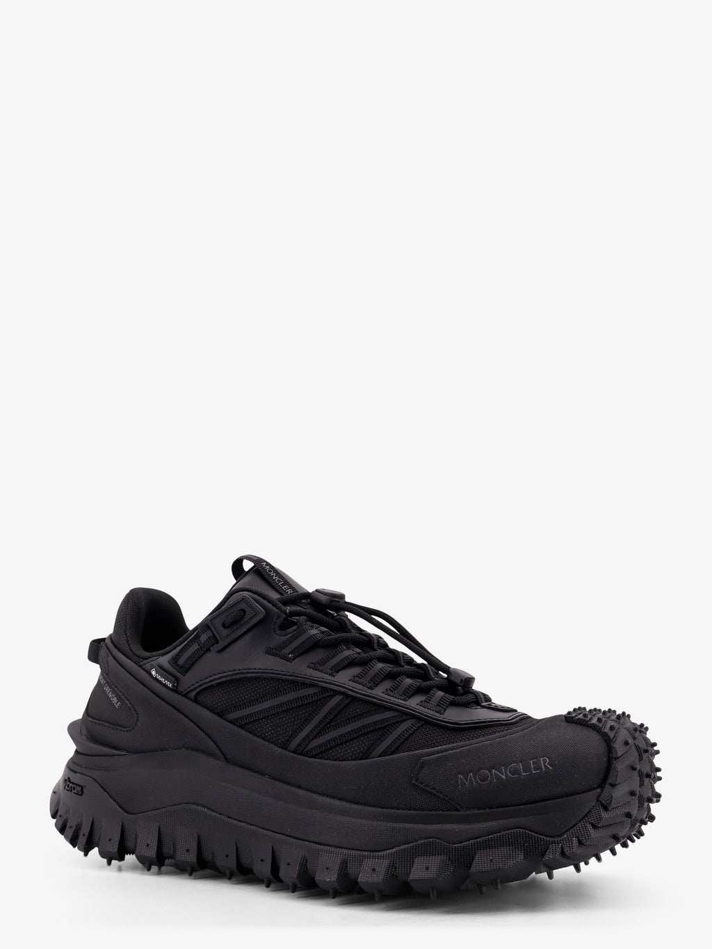 Moncler Men Trailgrip Gtx Mesh And Leather Sneakers