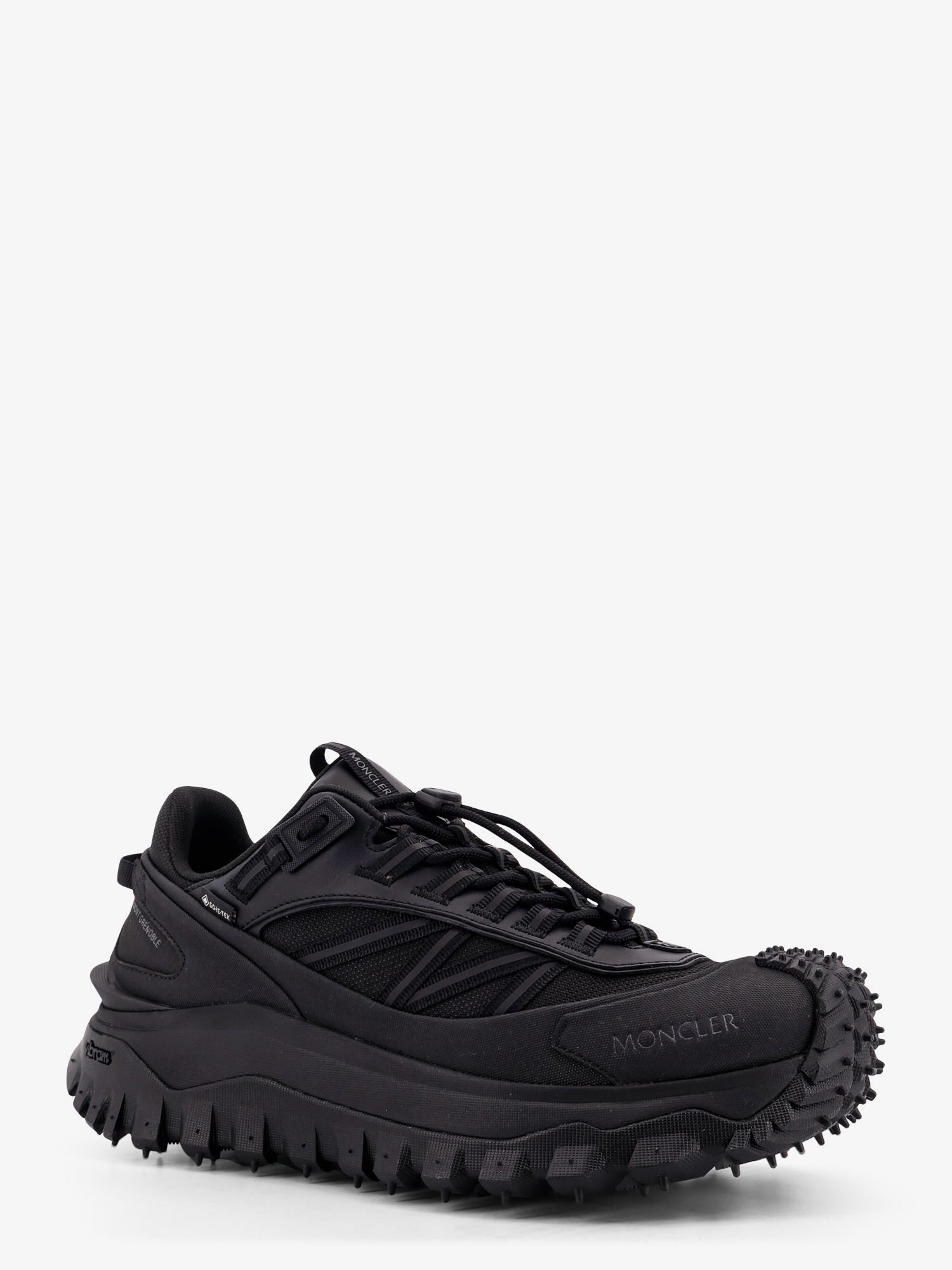 Moncler Men Trailgrip Gtx Mesh And Leather Sneakers