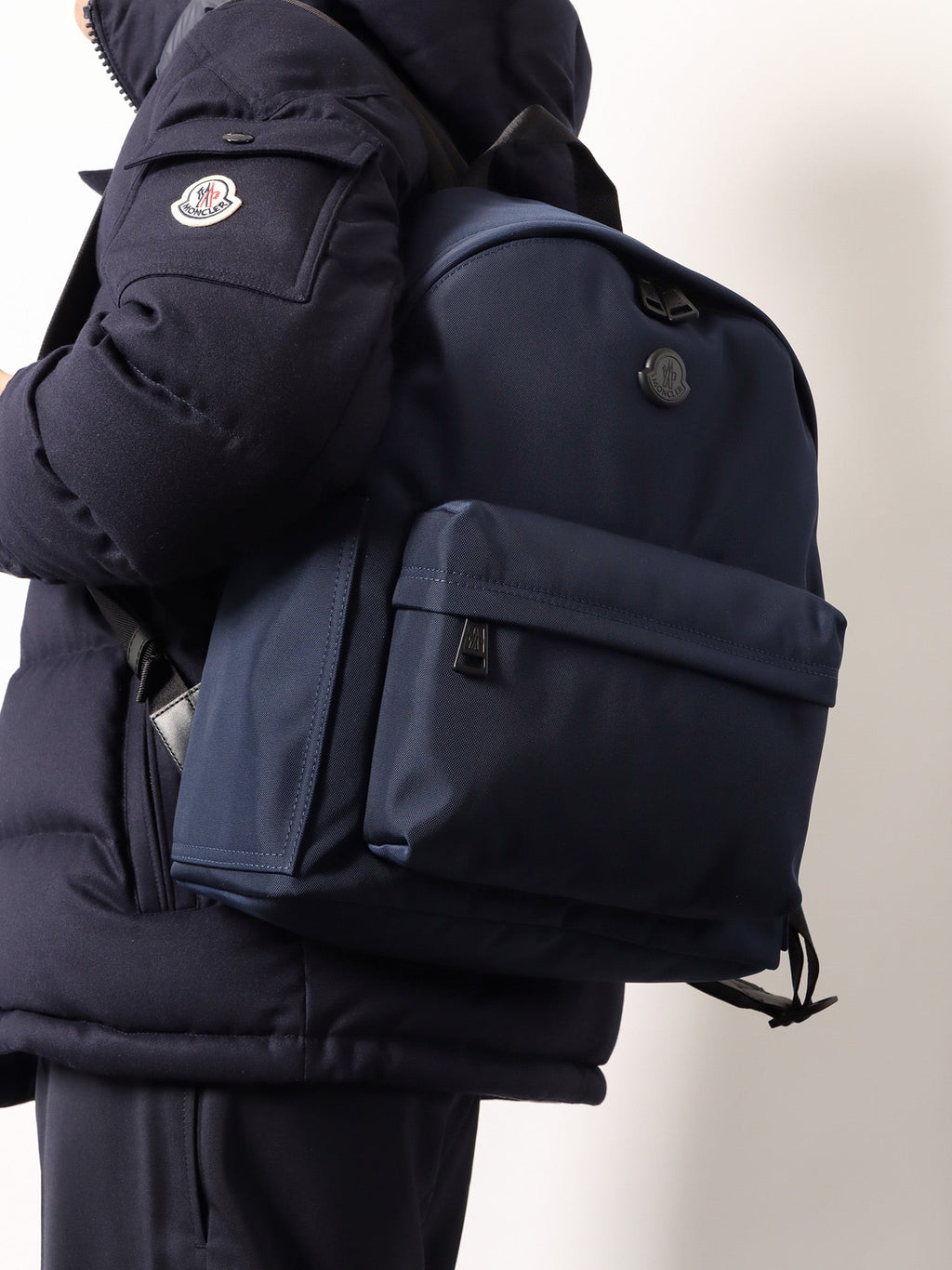 Moncler Men New Pierrick Nylon Backpack