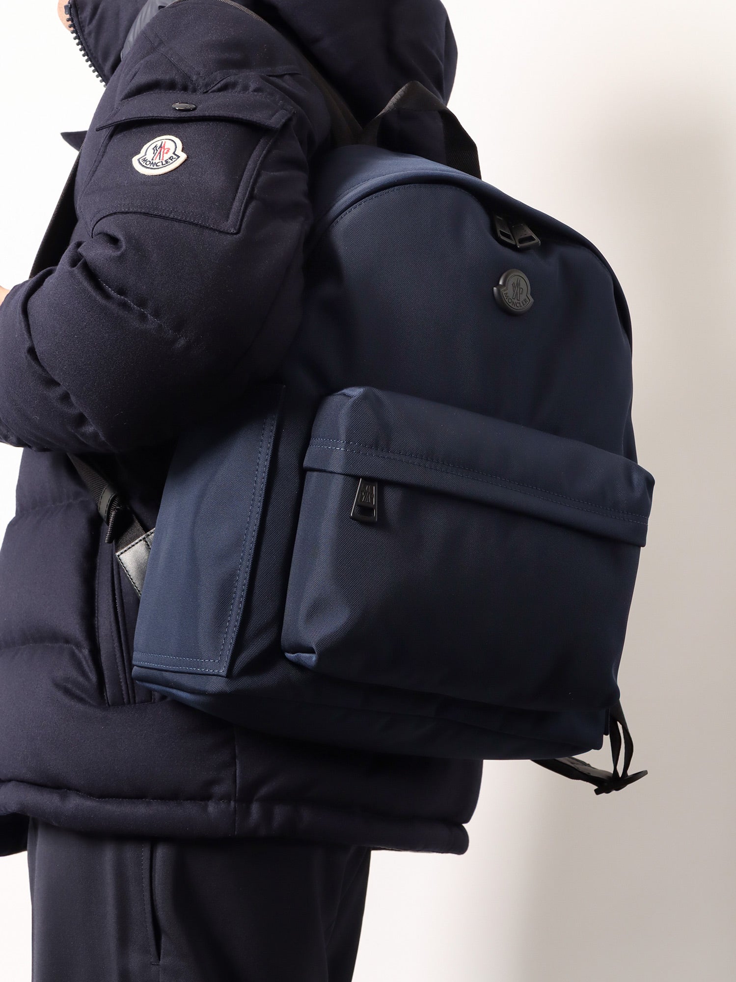 Moncler Men New Pierrick Nylon Backpack