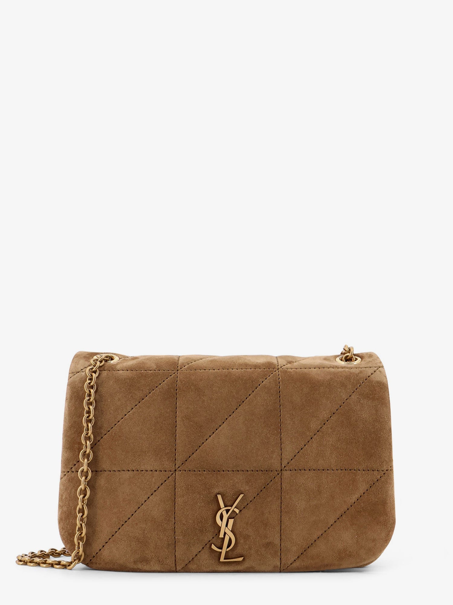 Saint Laurent Women Mini Jamie 4.3 Suede Shoulder Bag