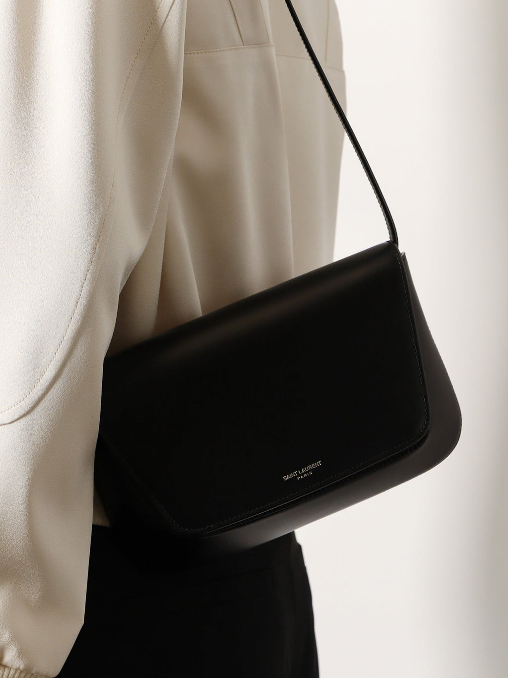 Saint Laurent Men Leather Shoulder Bag