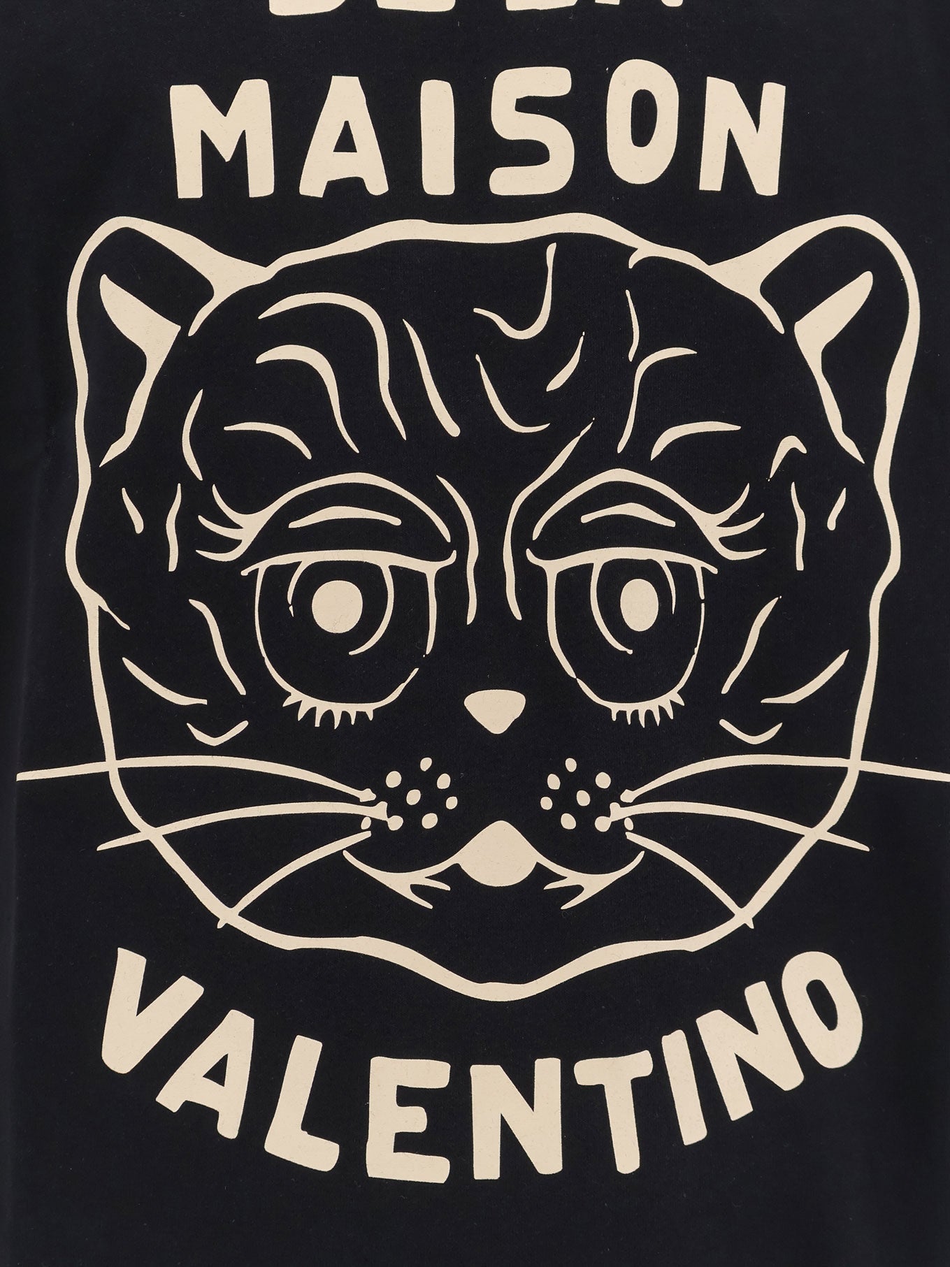 Valentino Men Le Chat De La Maison Cotton T-Shirt