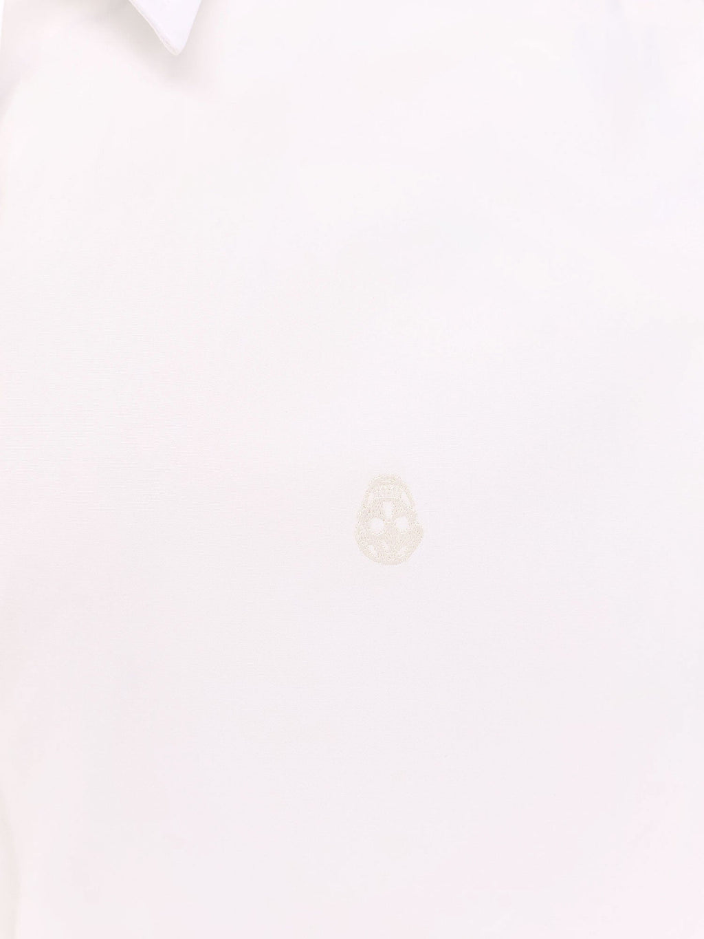 Alexander Mcqueen Men Skull Organic Cotton Shirt