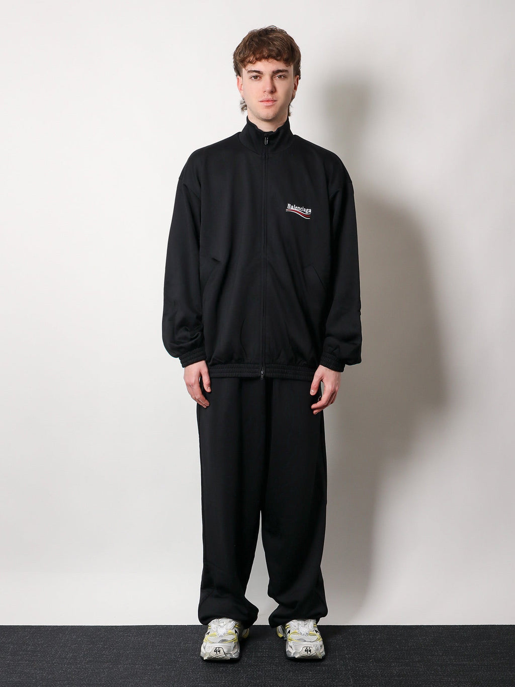 Balenciaga Men Balenciaga Unisex Sweatshirt With Logo Embroidery