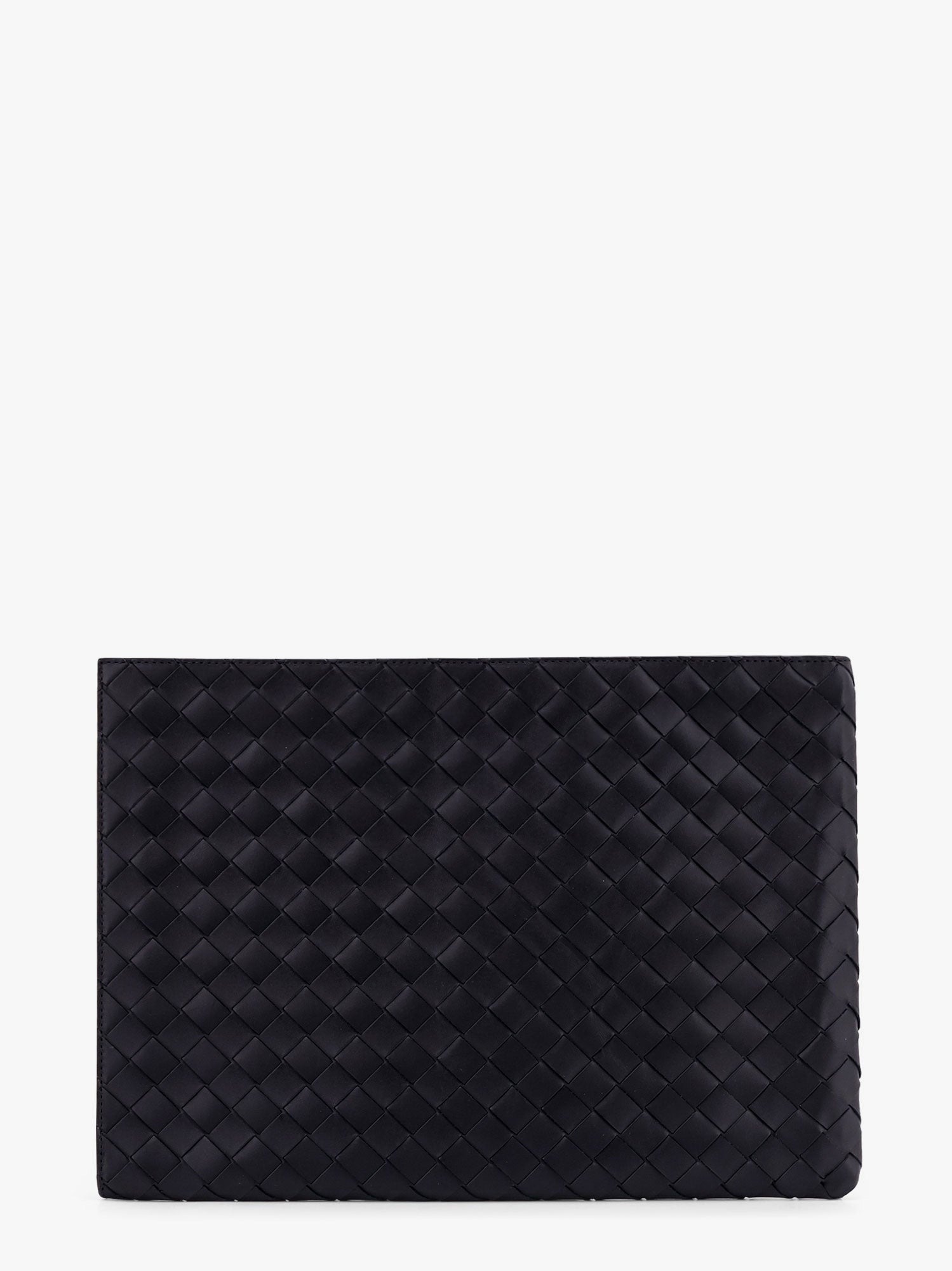 Bottega Veneta Men Woven Leather Pochette