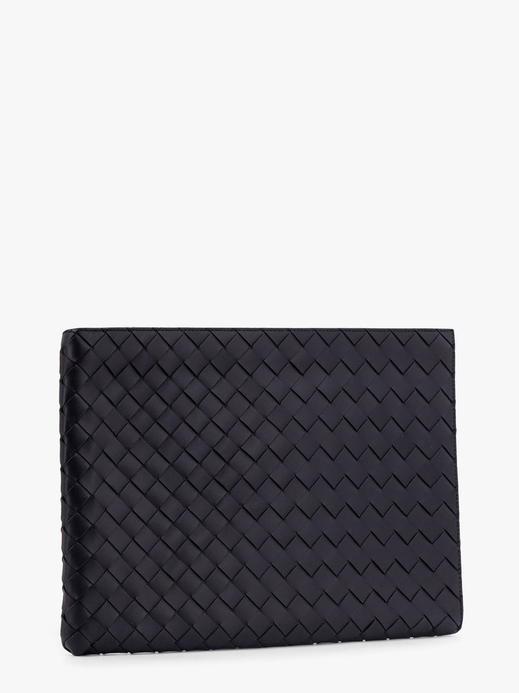 Bottega Veneta Men Woven Leather Pochette