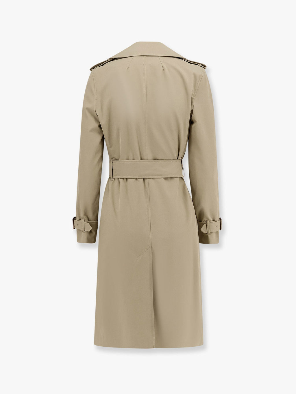 Burberry Women Organic Cotton Trench With Check Lining