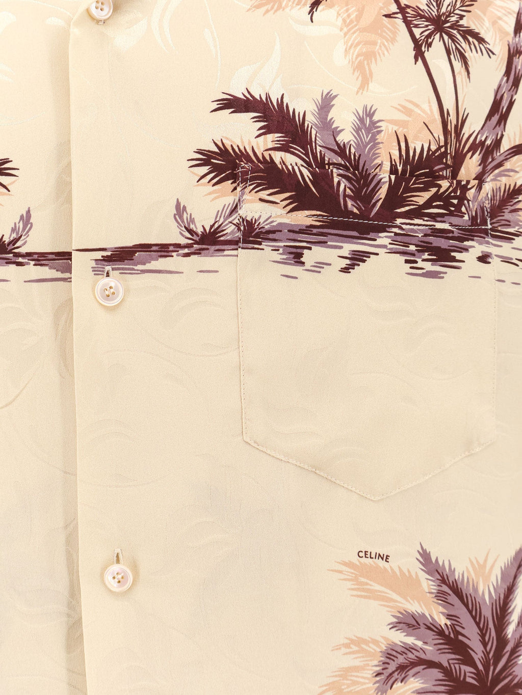 Celine Men Silk Shirt