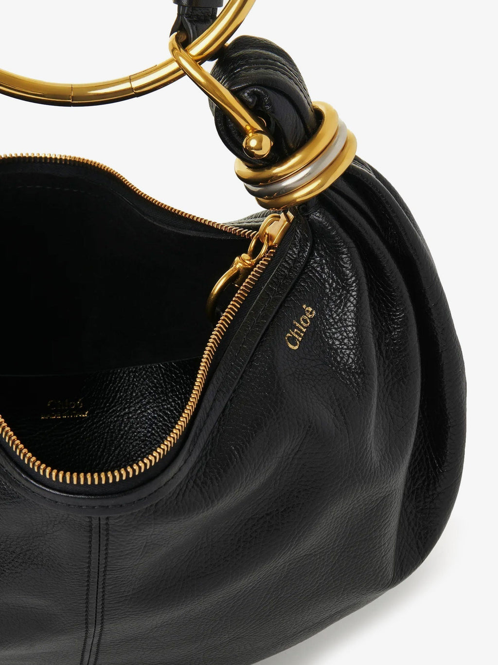 Chloe' Women Bracelet Hobo Leather Bag
