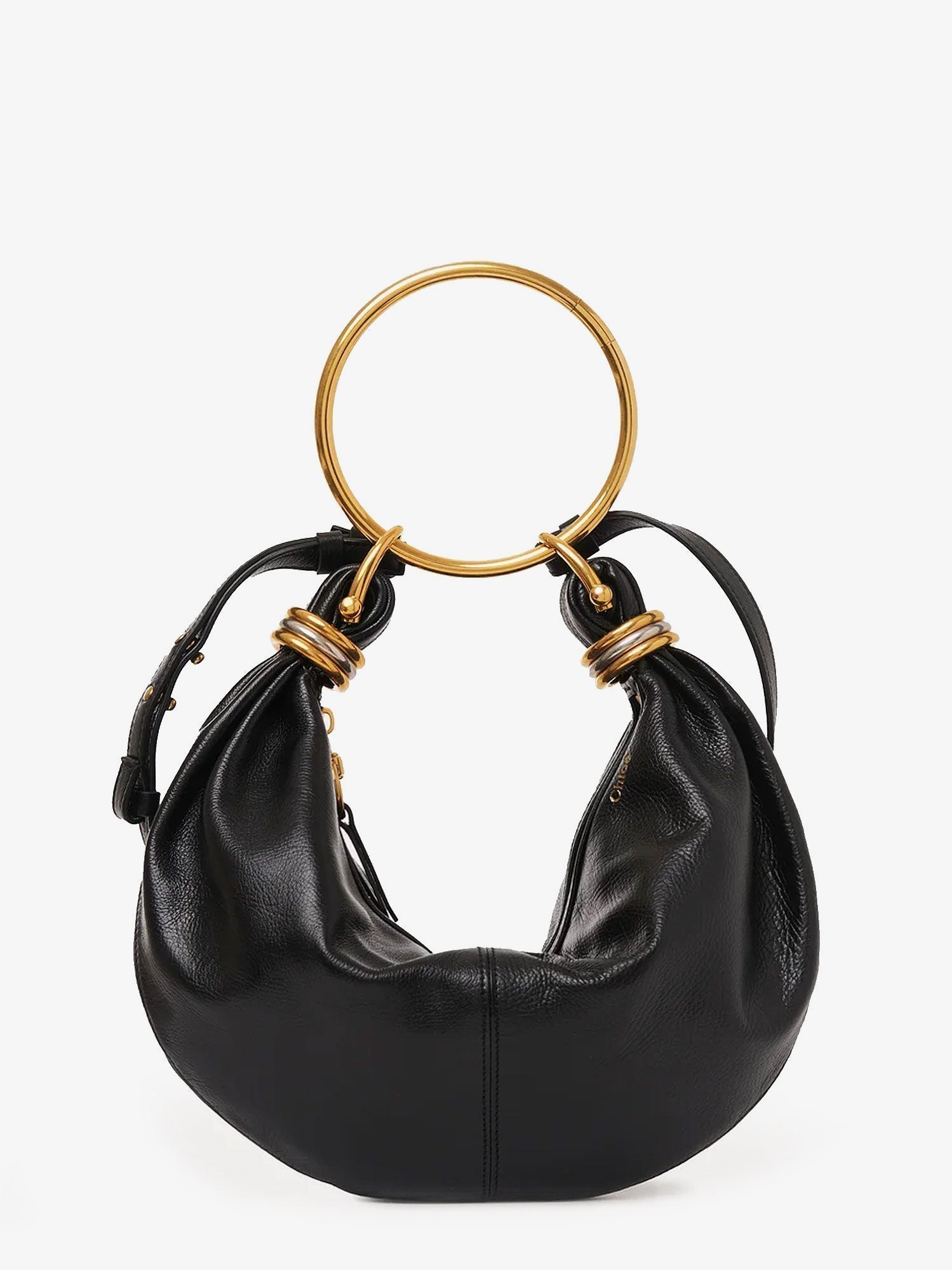 Chloe' Women Bracelet Hobo Leather Bag