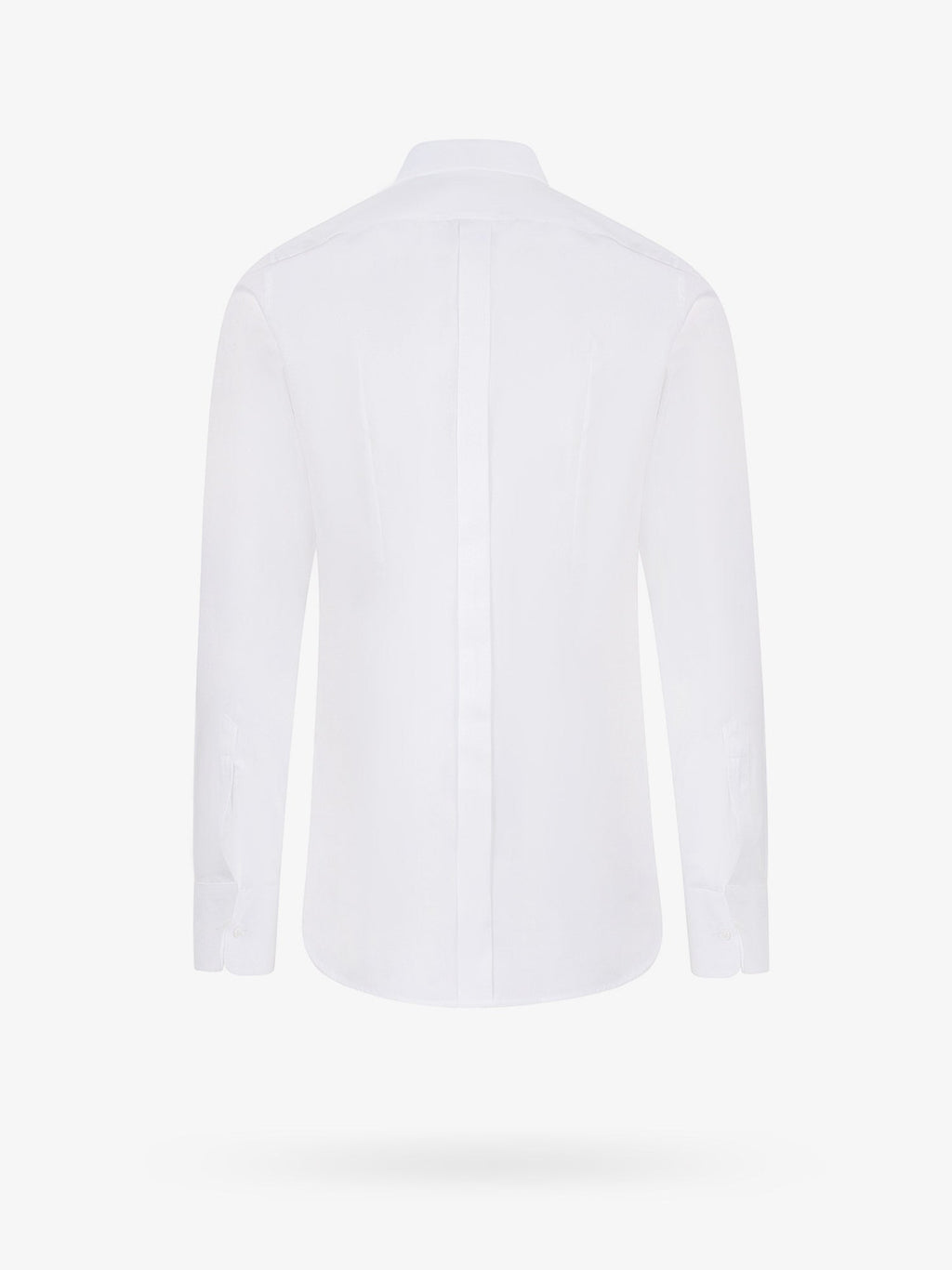 Dolce & Gabbana Men Cotton Shirt With Frontal Plastron
