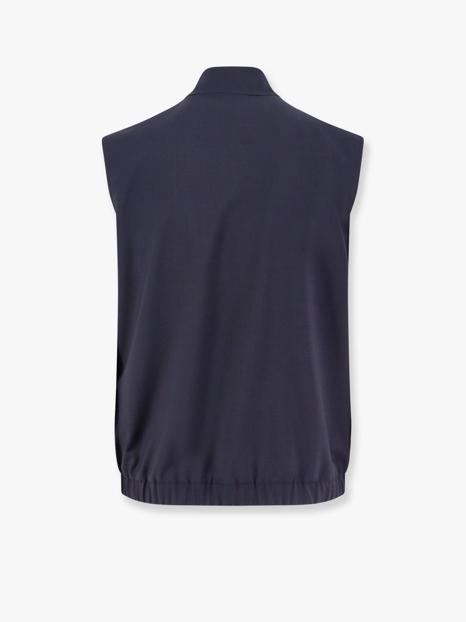 Dolce & Gabbana Men Wool Blend Sleeveless Jacket