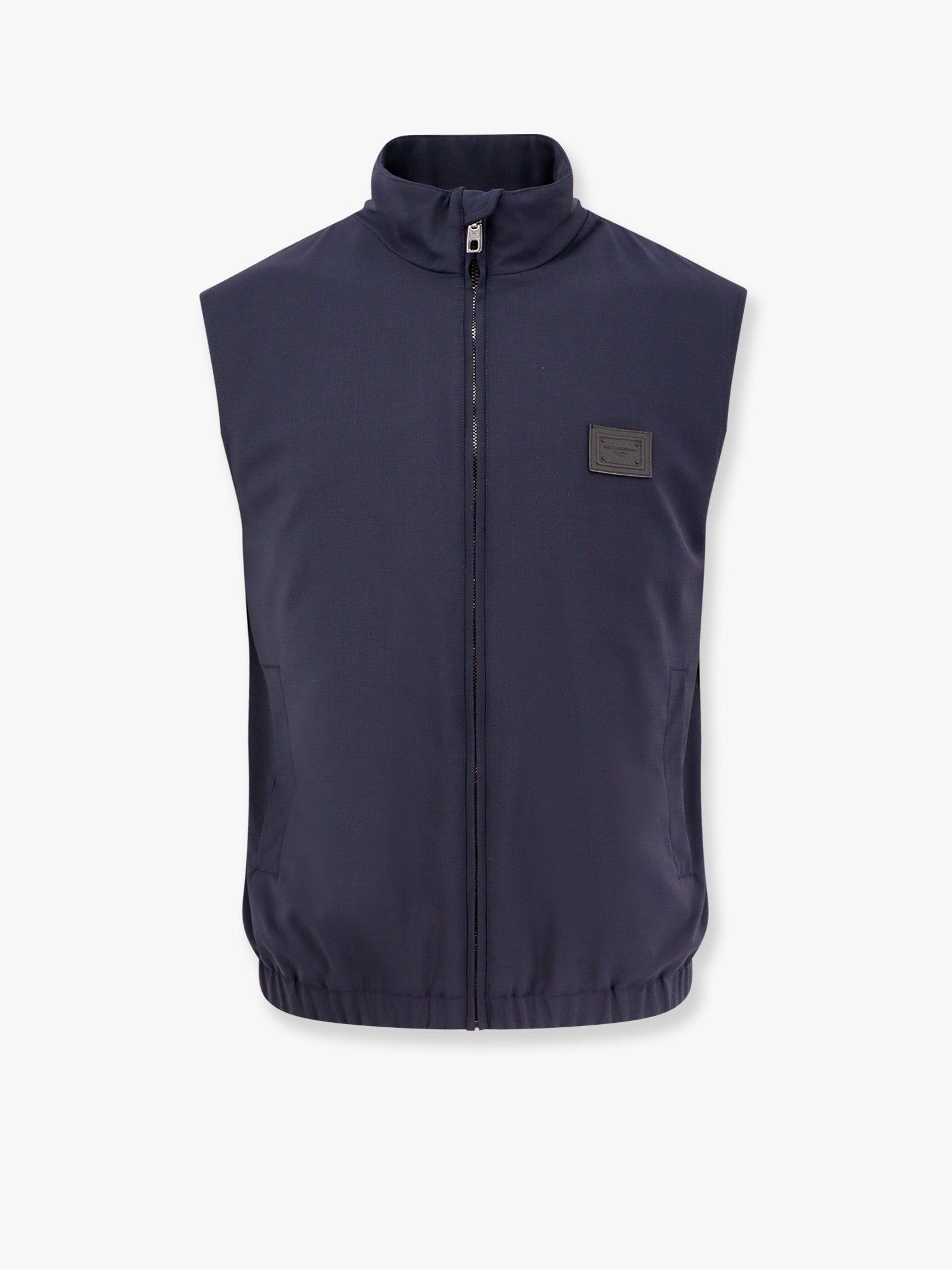 Dolce & Gabbana Men Wool Blend Sleeveless Jacket