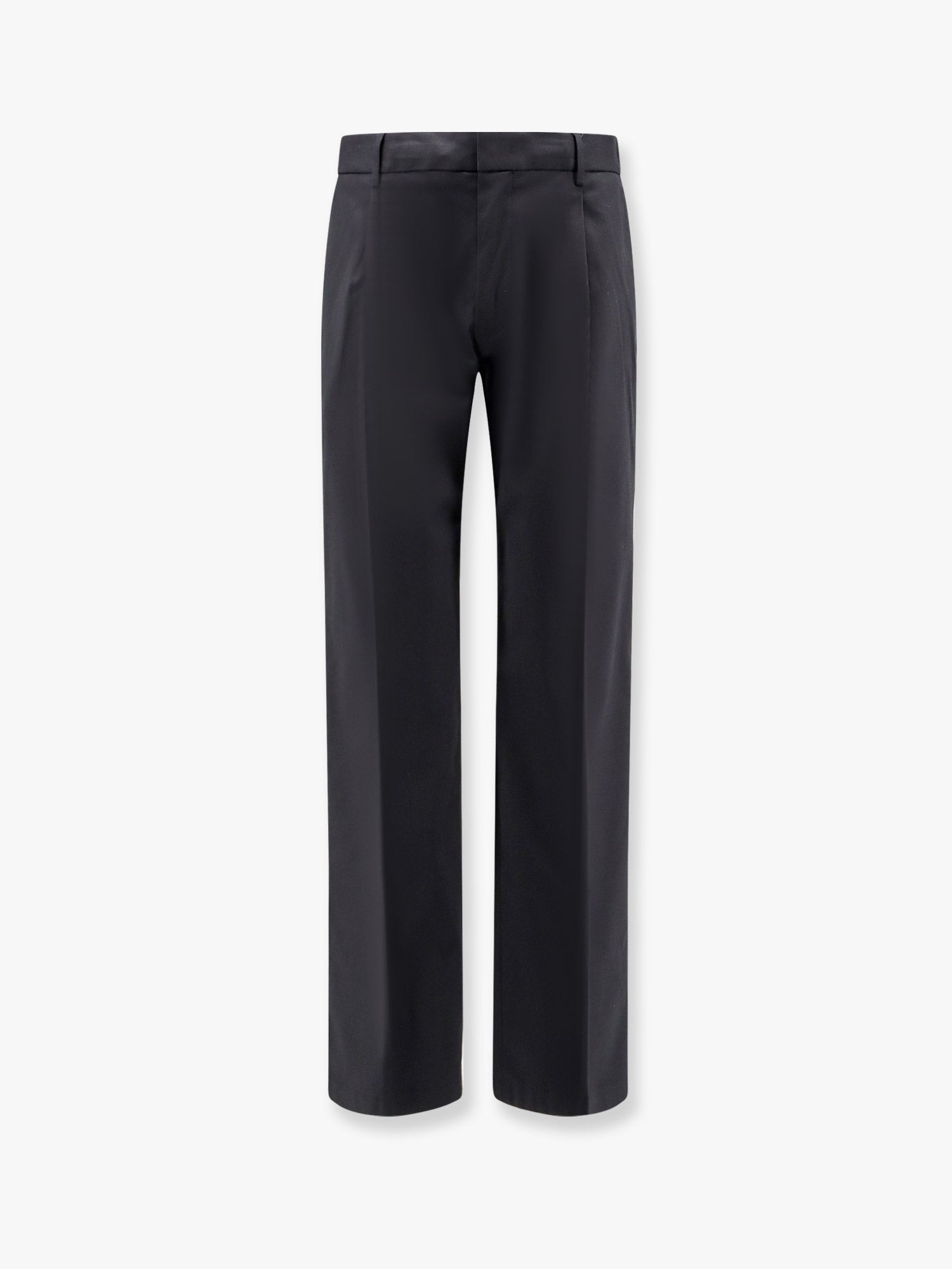 Dolce & Gabbana Men Cotton Trouser With Elastic Inserts And Drawstring
