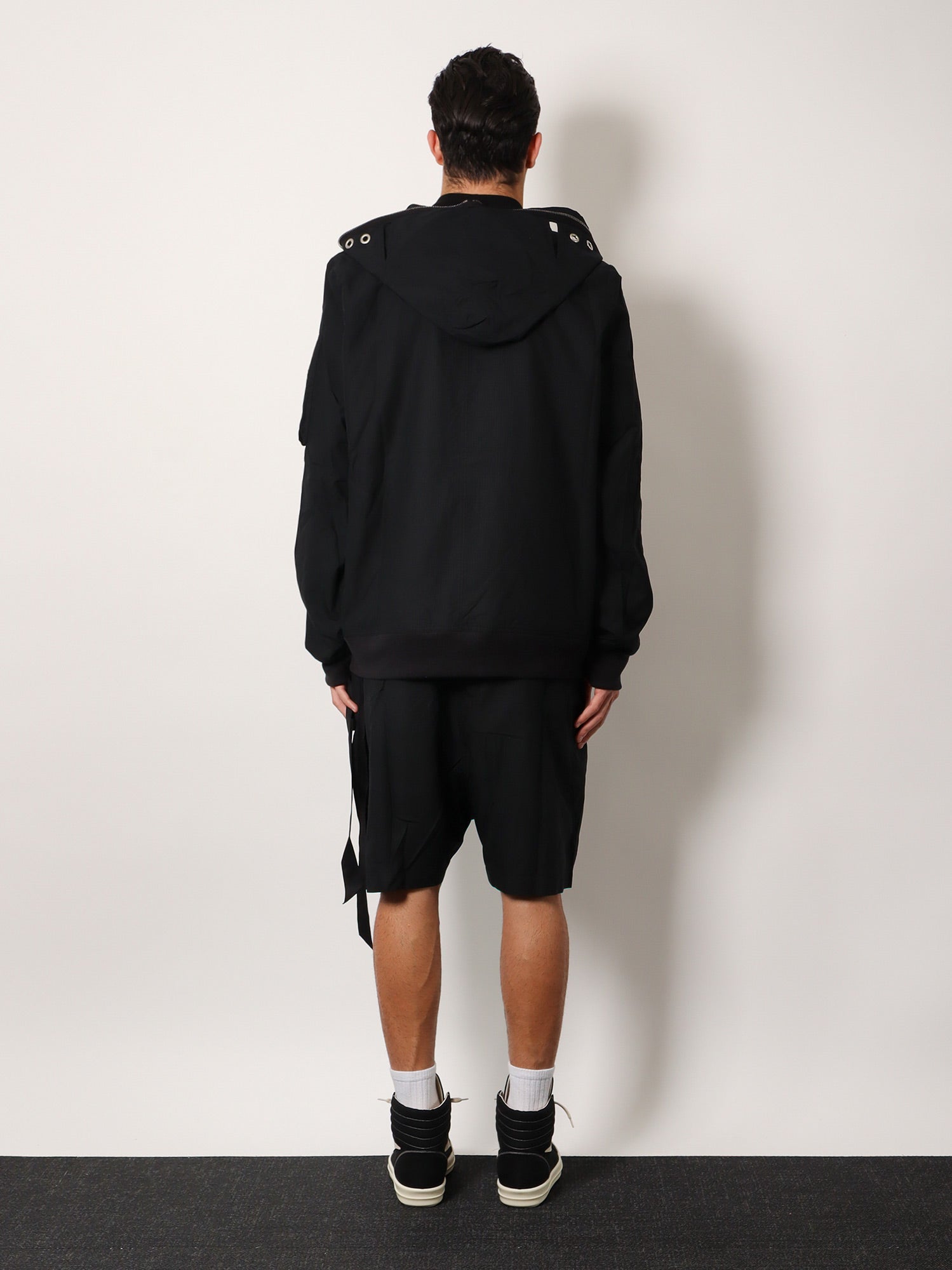 Drkshdw Men Gimp Flight Bomber Lyocell Jacket