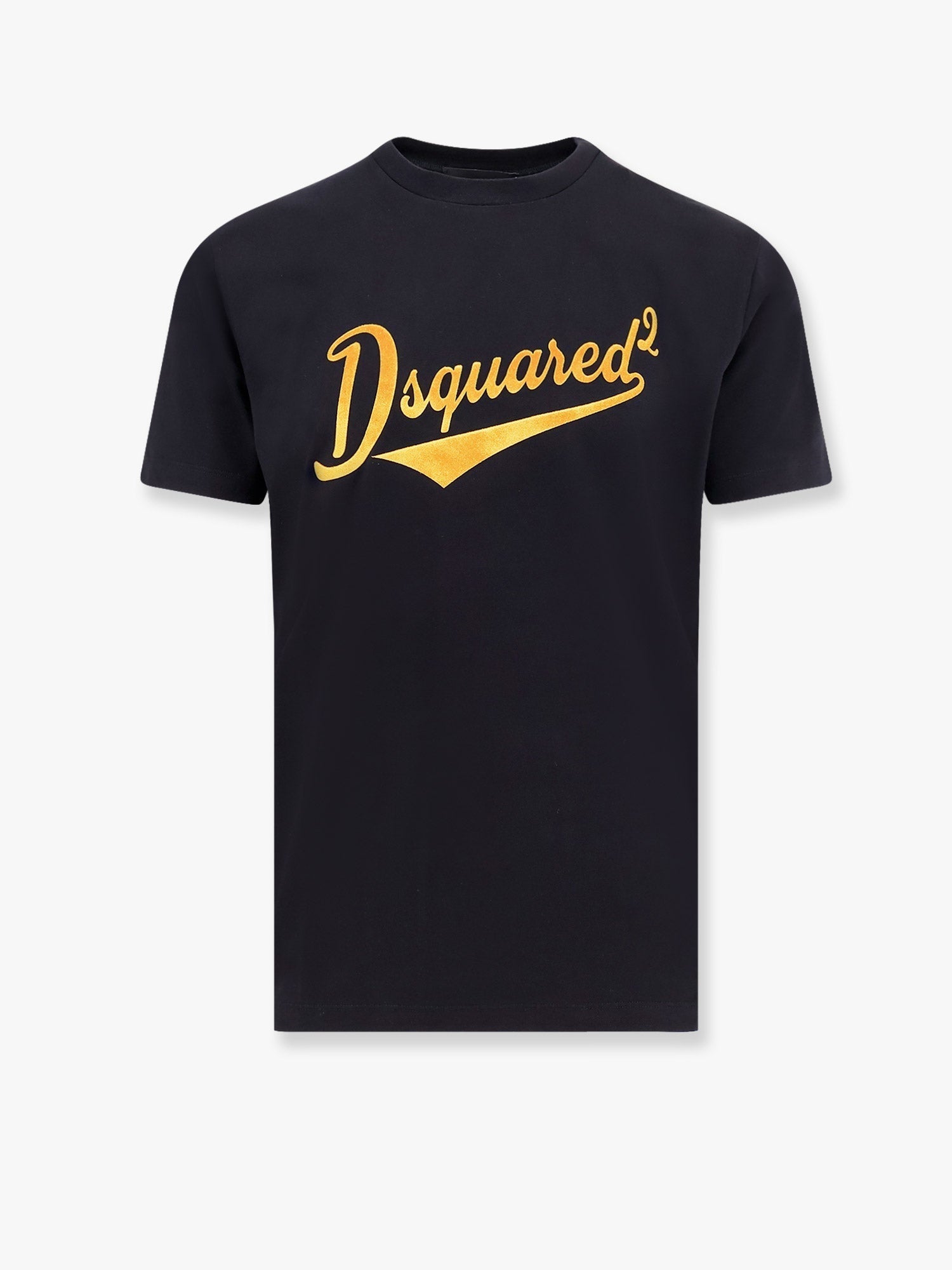 Dsquared2 Men Cool Fit Cotton T-Shirt With Logo Print