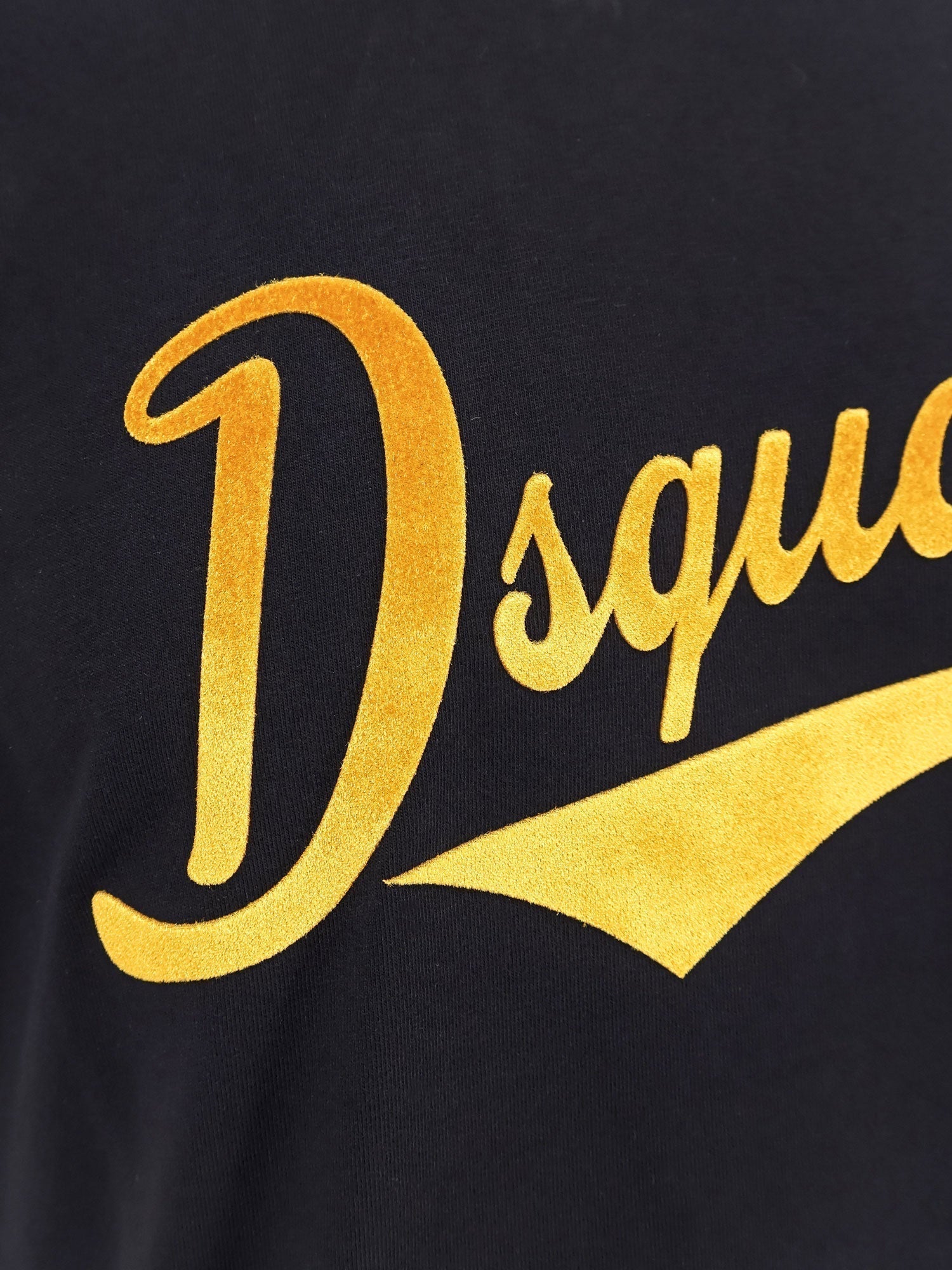 Dsquared2 Men Cool Fit Cotton T-Shirt With Logo Print