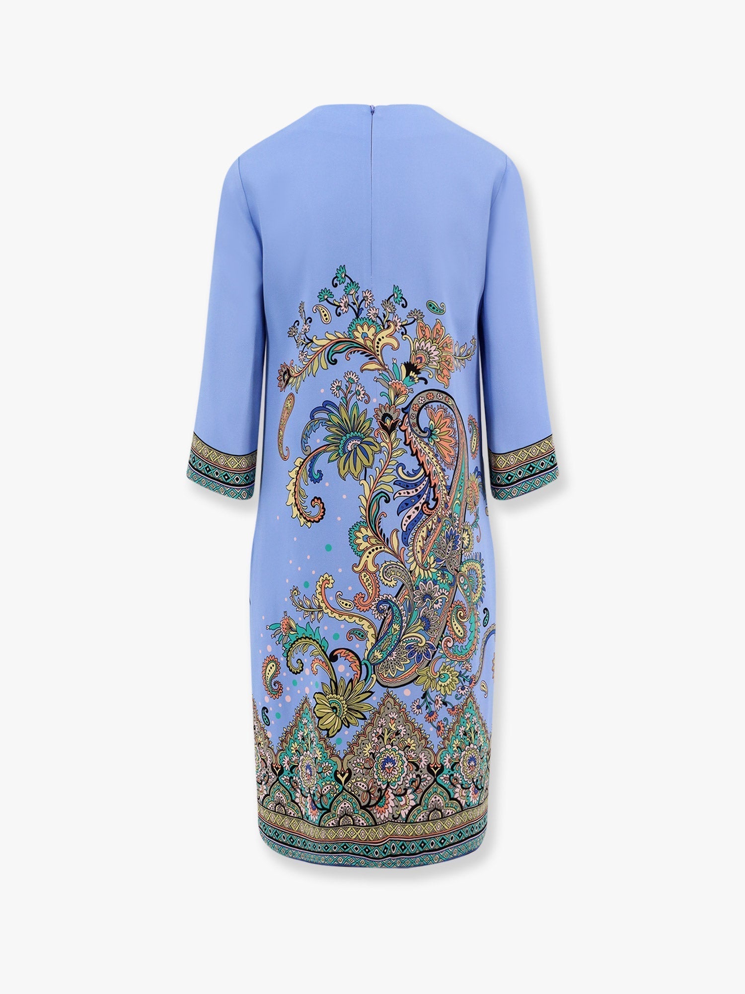 Etro Women Stretch Viscose Dress With Iconic Print