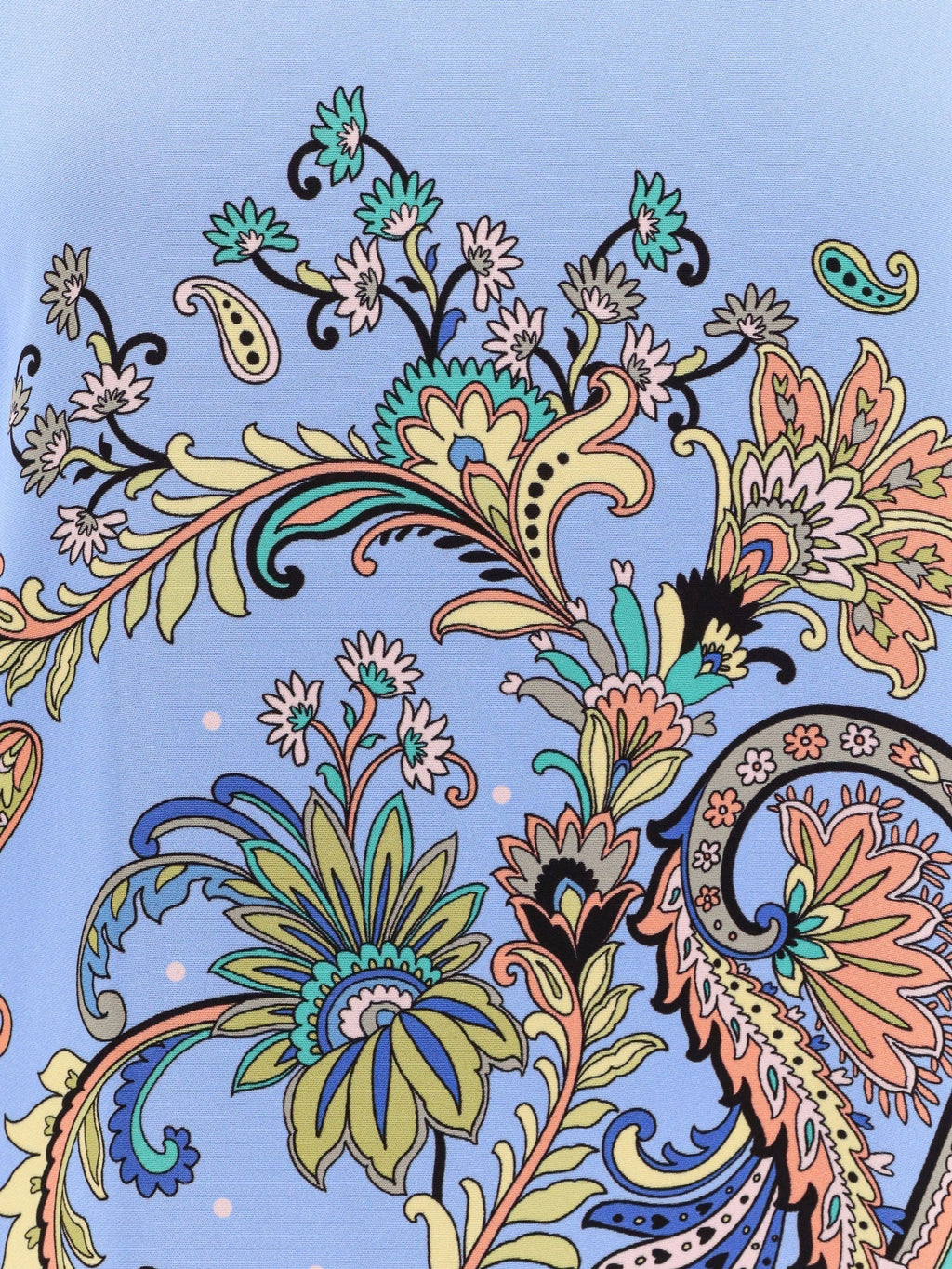 Etro Women Stretch Viscose Dress With Iconic Print