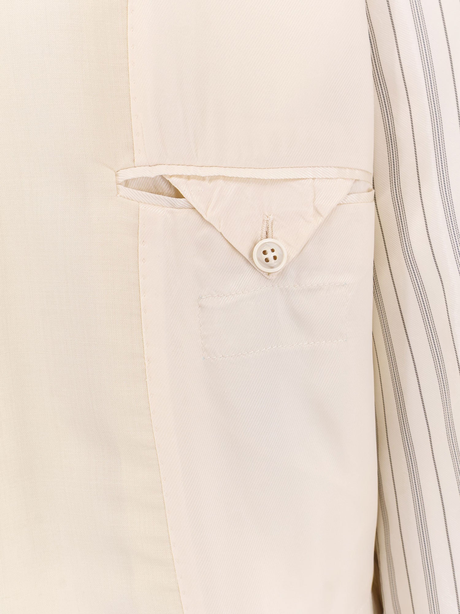 Maison Margiela Men Anonymity Of The Lining Reversible Wool Blend Blazer