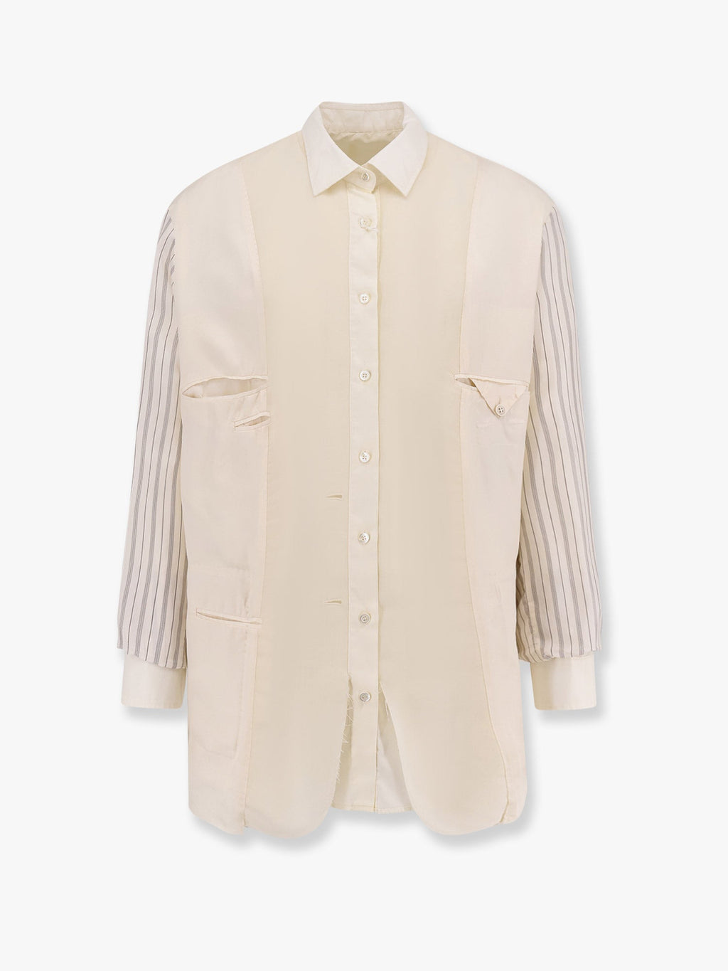 Maison Margiela Men Anonymity Of The Lining Reversible Wool Blend Blazer