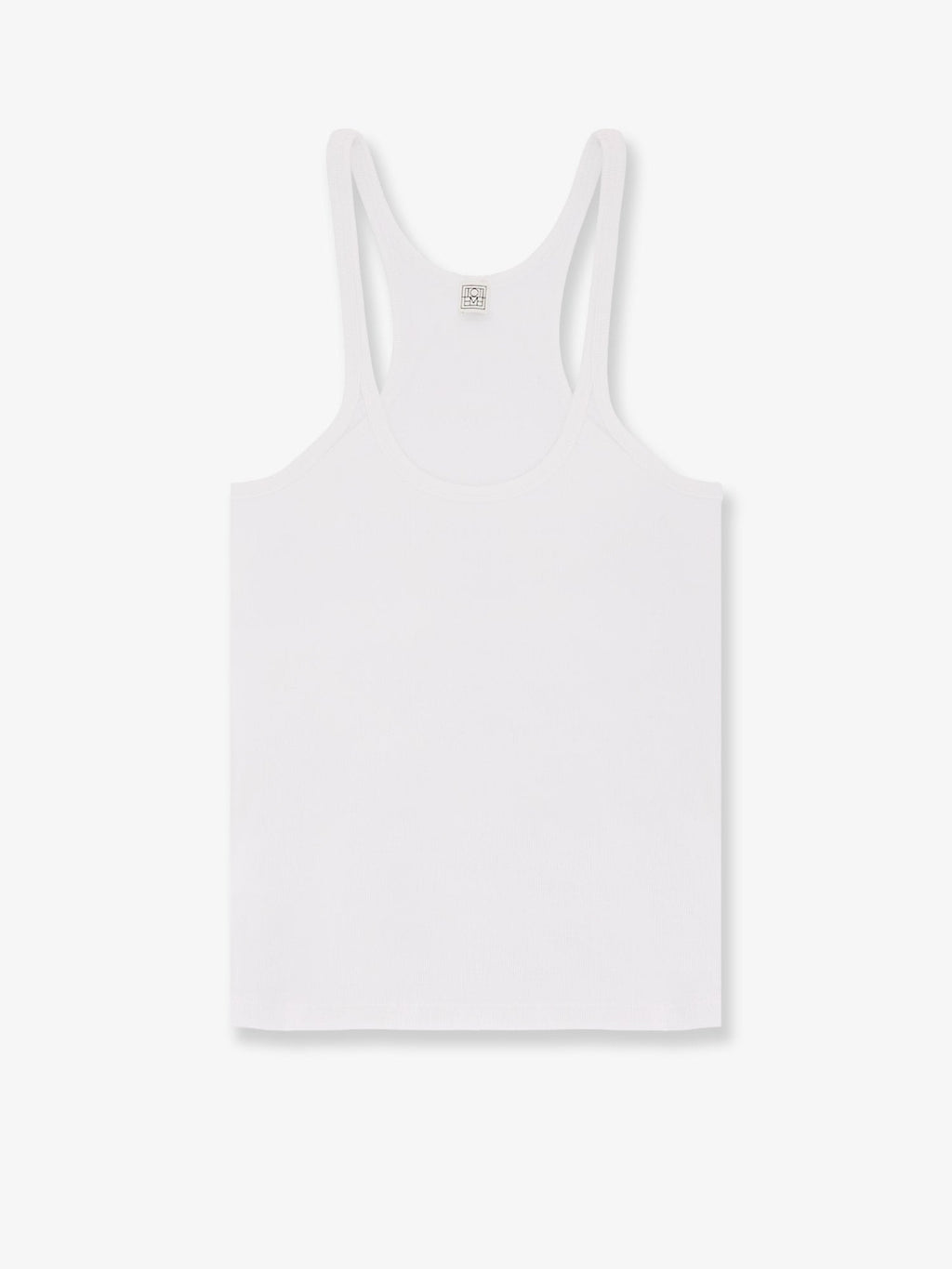 Toteme Women Ribbed Cotton Tank Top