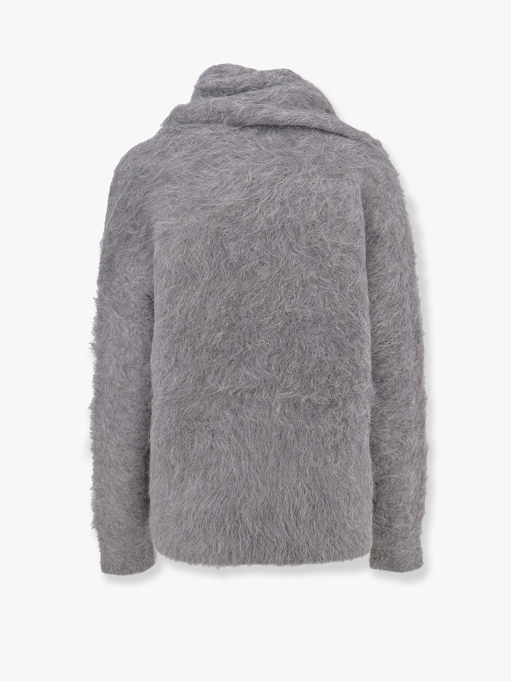 Toteme Women Draped-Scarf Alpaca Blend Sweater