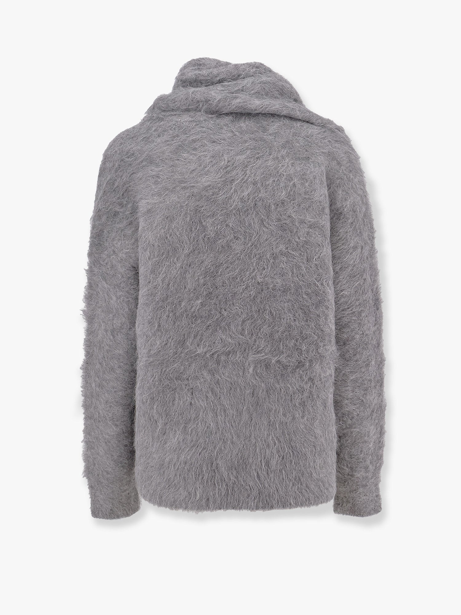 Toteme Women Draped-Scarf Alpaca Blend Sweater