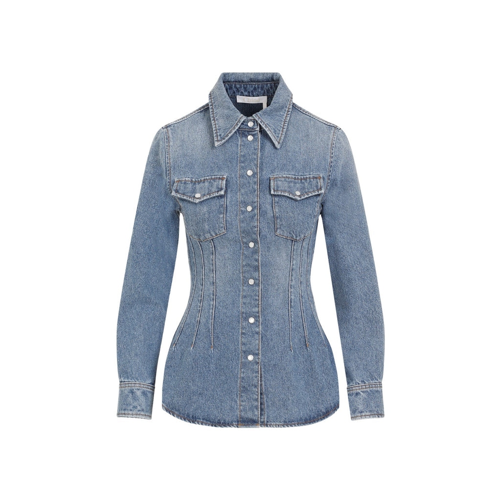 Chloe Denim Shirt Women