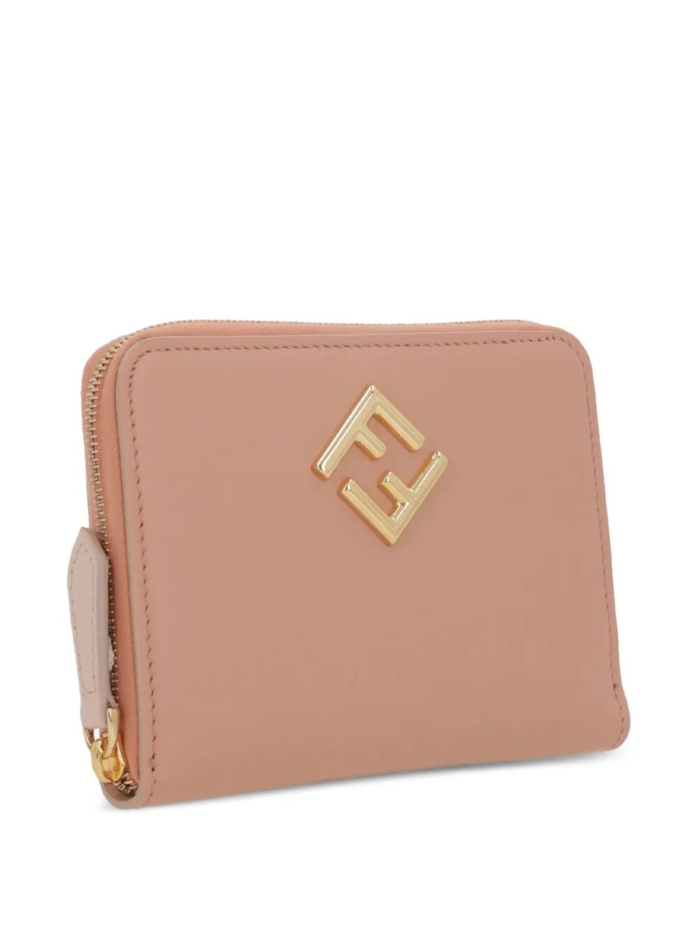 Fendi Women Ff Diamonds Zip Around Medium Wallet