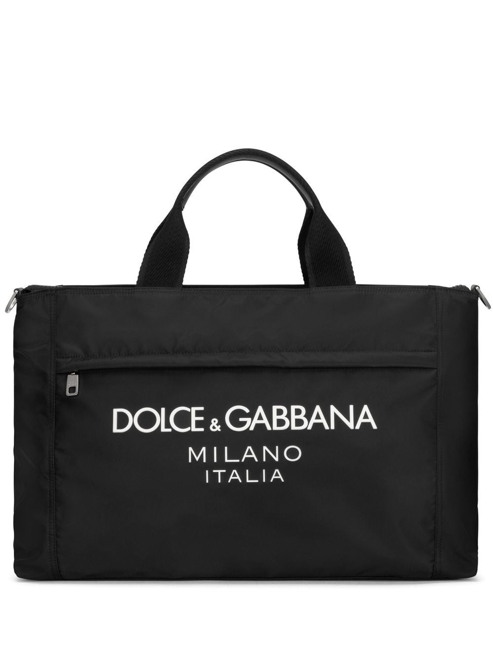Dolce & Gabbana Men Logo-Lettering Nylon Holdall