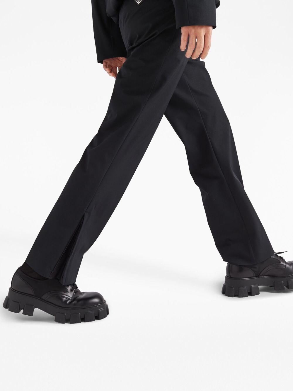 Prada Men Pantaloni In Tecno Stretch