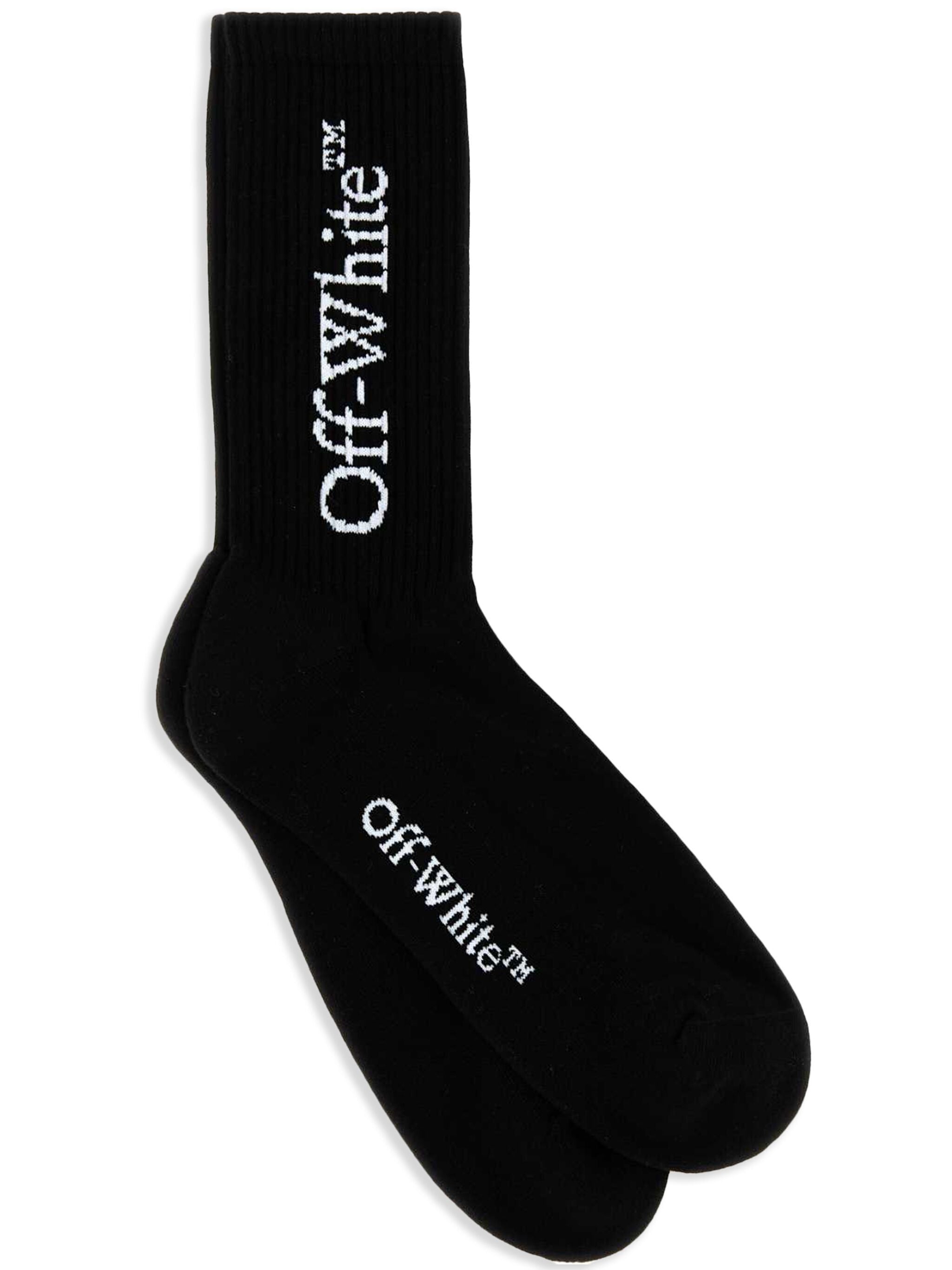 Off White Men Bksh Mid Socks