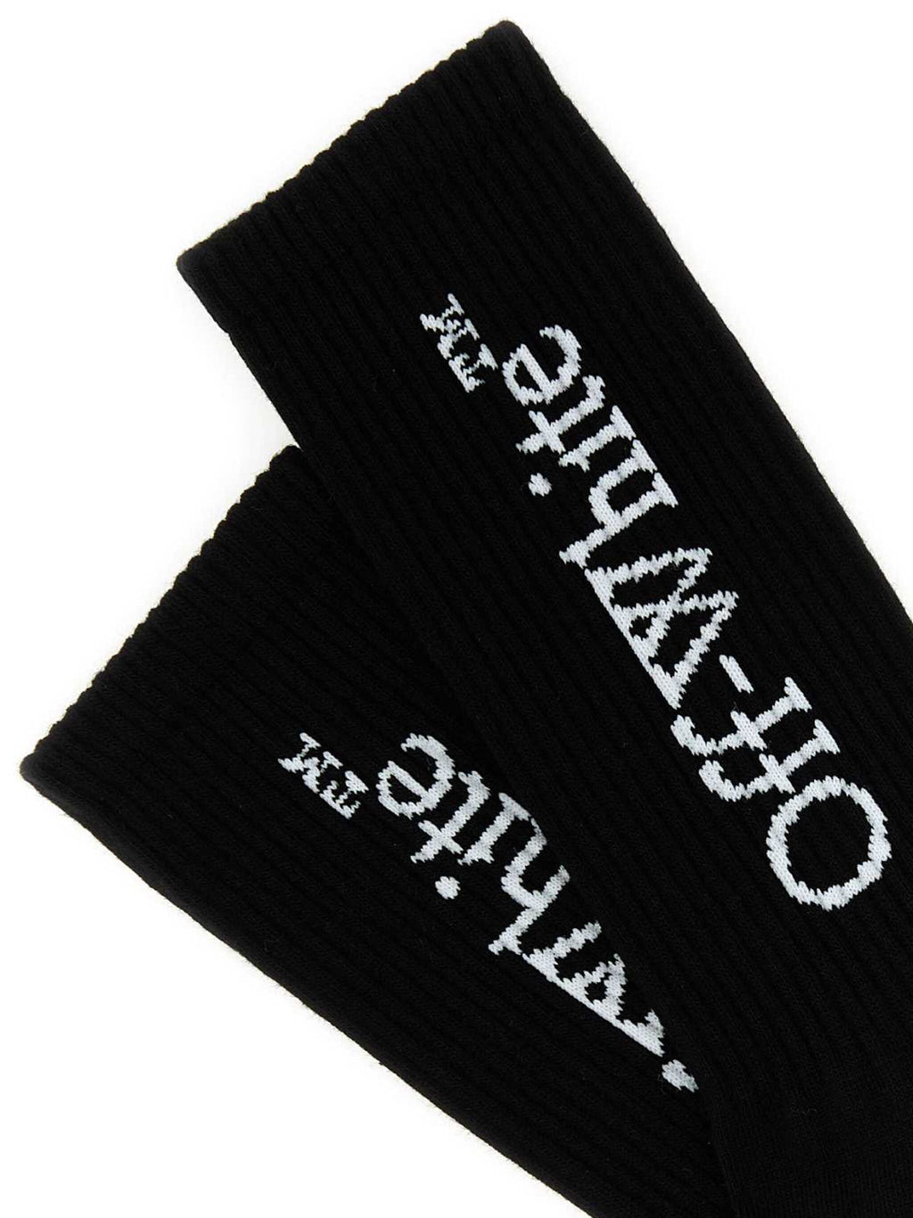 Off White Men Bksh Mid Socks