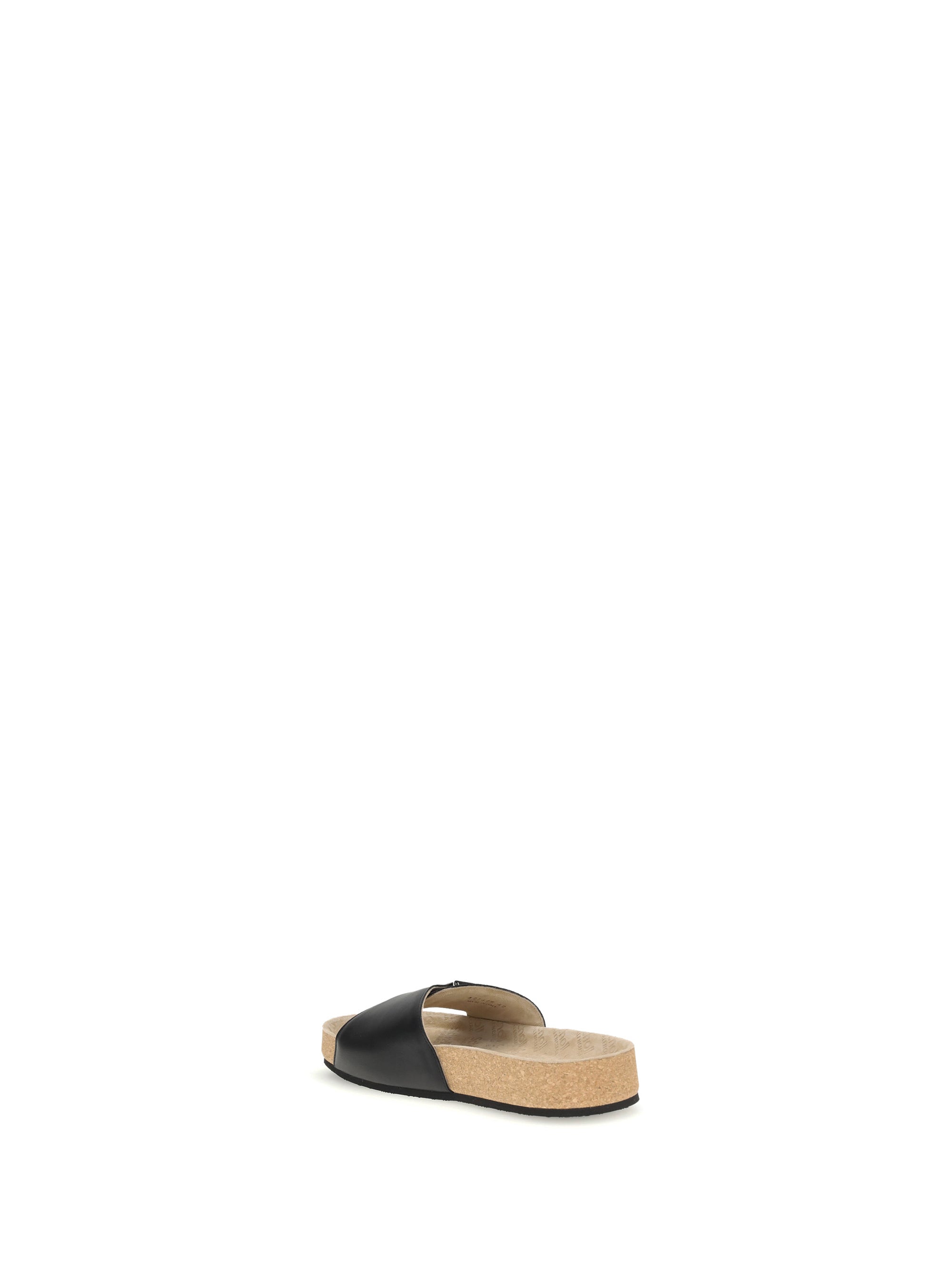 Balenciaga Men Scholl Flat Sandals
