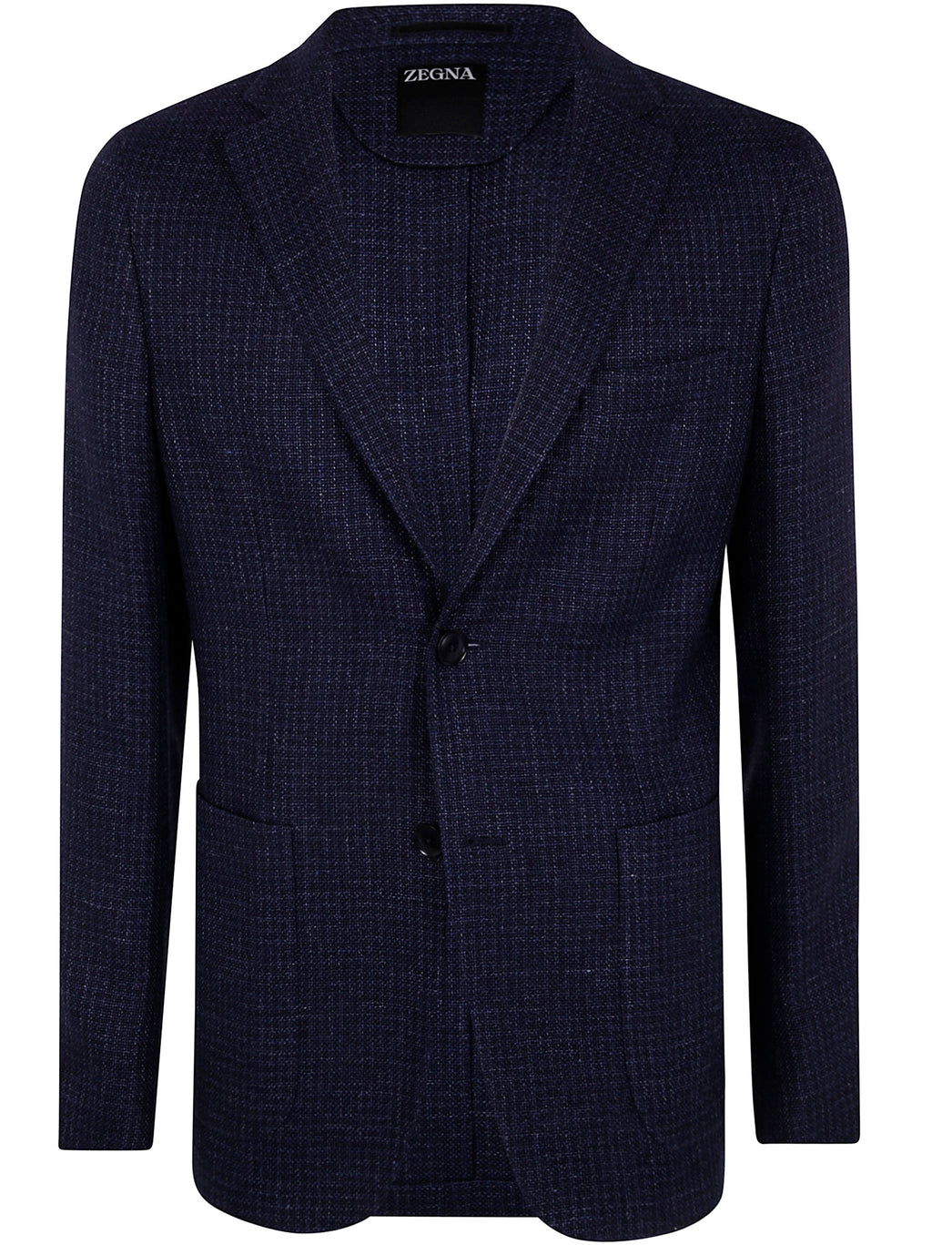 Zegna Men Wool And Linen Jacket