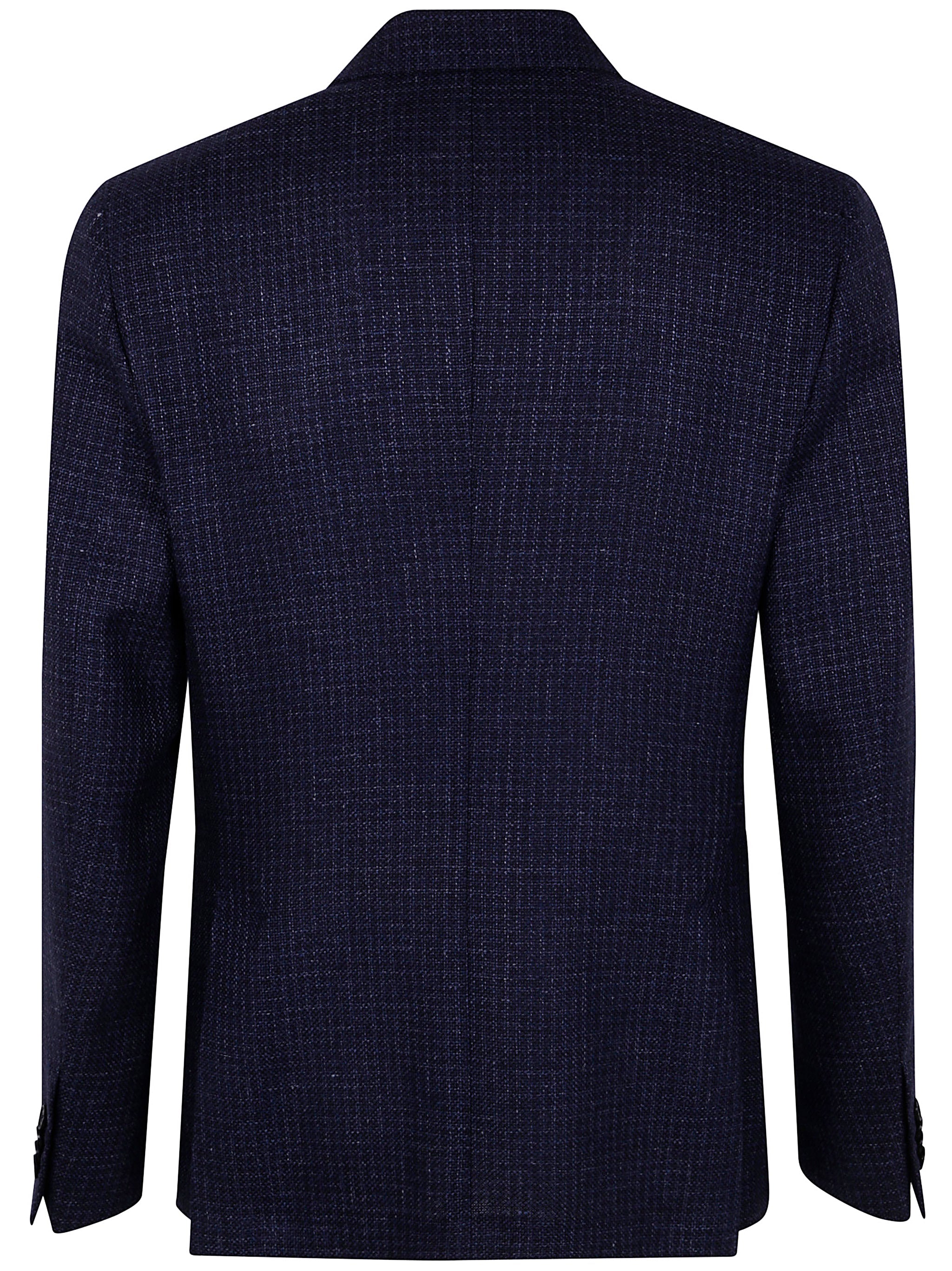 Zegna Men Wool And Linen Jacket