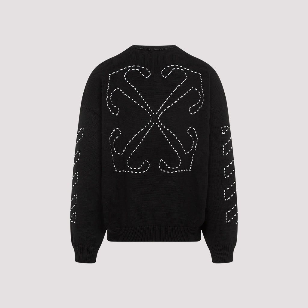 Off White Stitch Arrow Diags Pullover Men