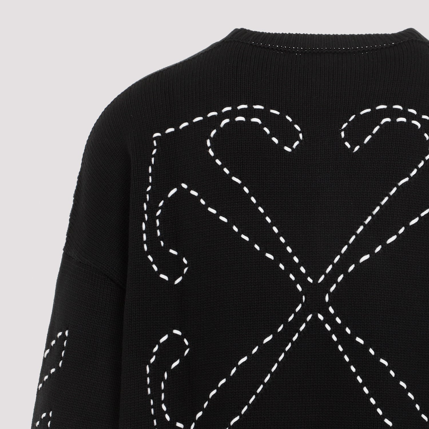 Off White Stitch Arrow Diags Pullover Men