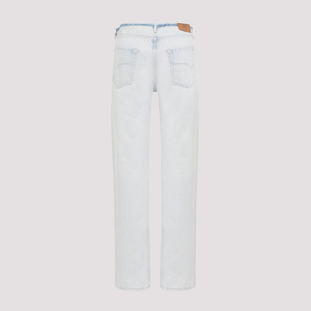Balenciaga Cut Off Waistband Jeans Women