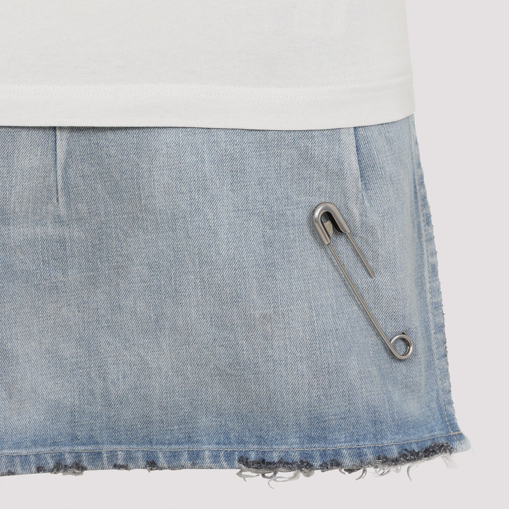 Balenciaga Layered Mini Dress Women